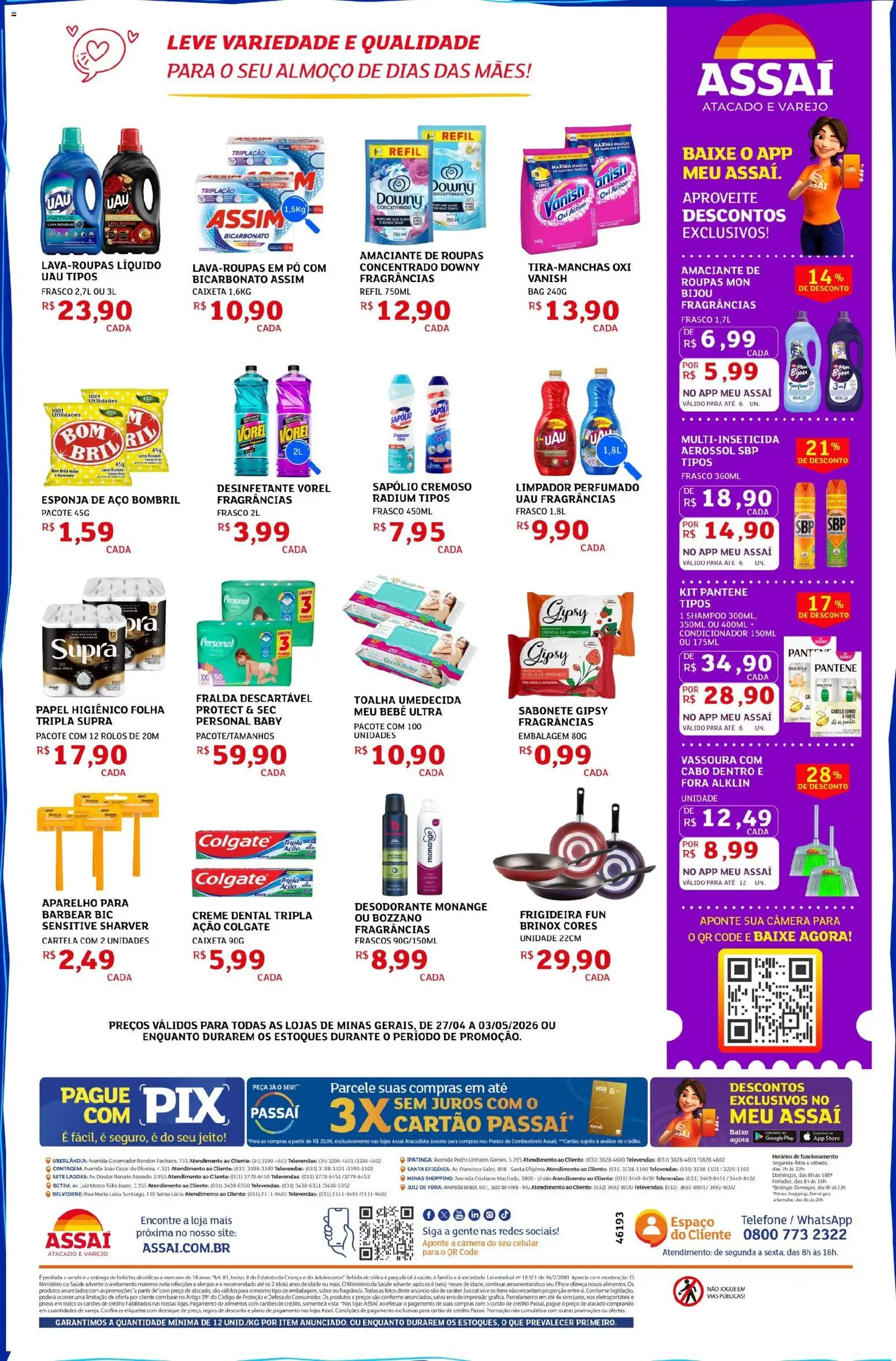 Assaí Atacadista Folheto - válido de 27.04.2026 | Página: 4