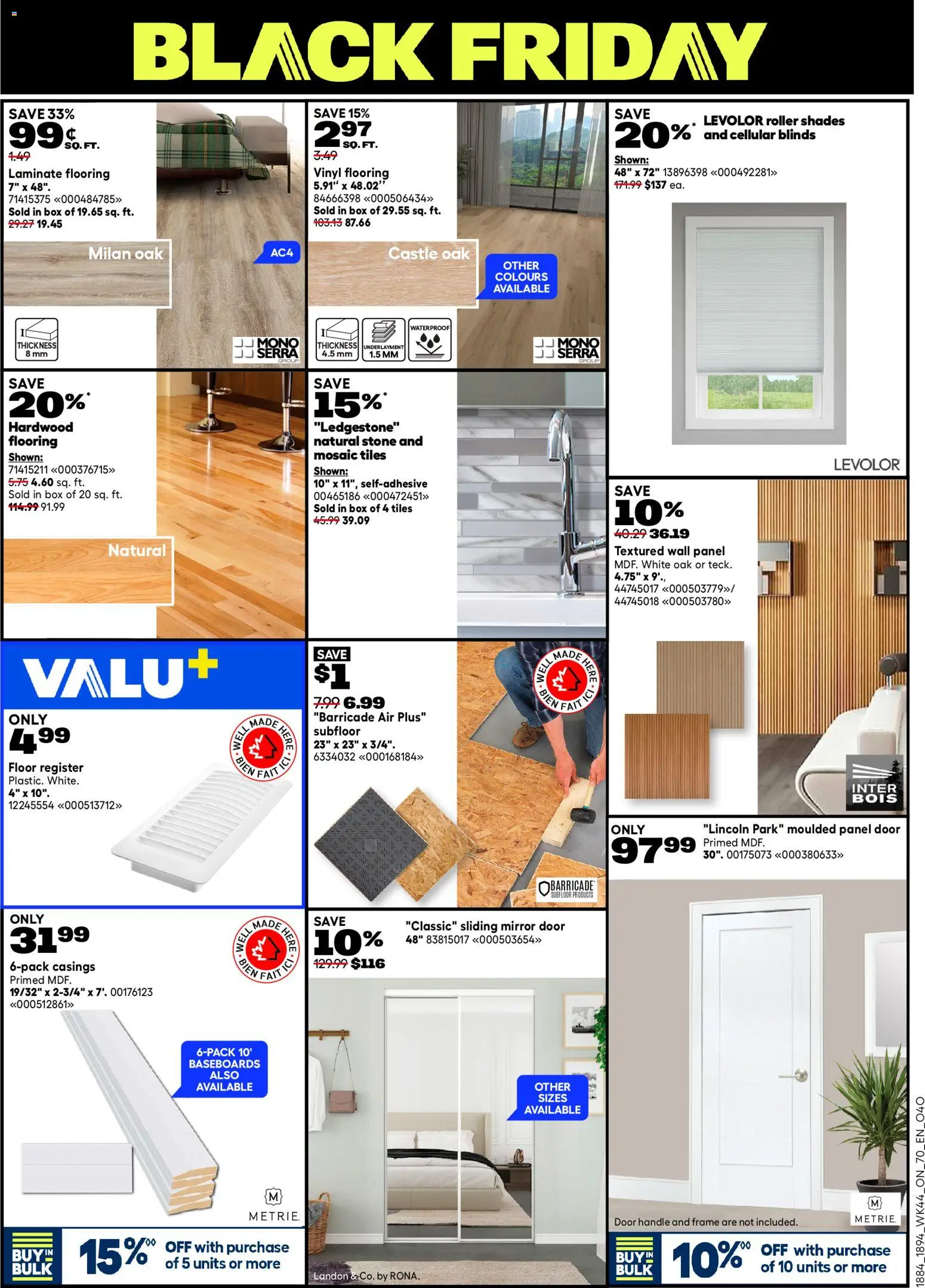 Rona flyer valid from 27.11.2025 | Page: 9 | Products: Box, Mirror