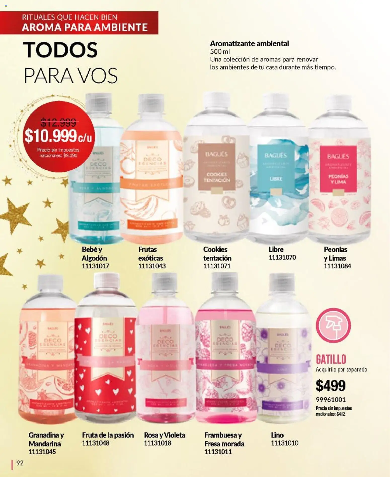 Bagués - Catálogo │ válido desde el 17.11.2025 | Página: 92 | Productos: Algodón, Esencias