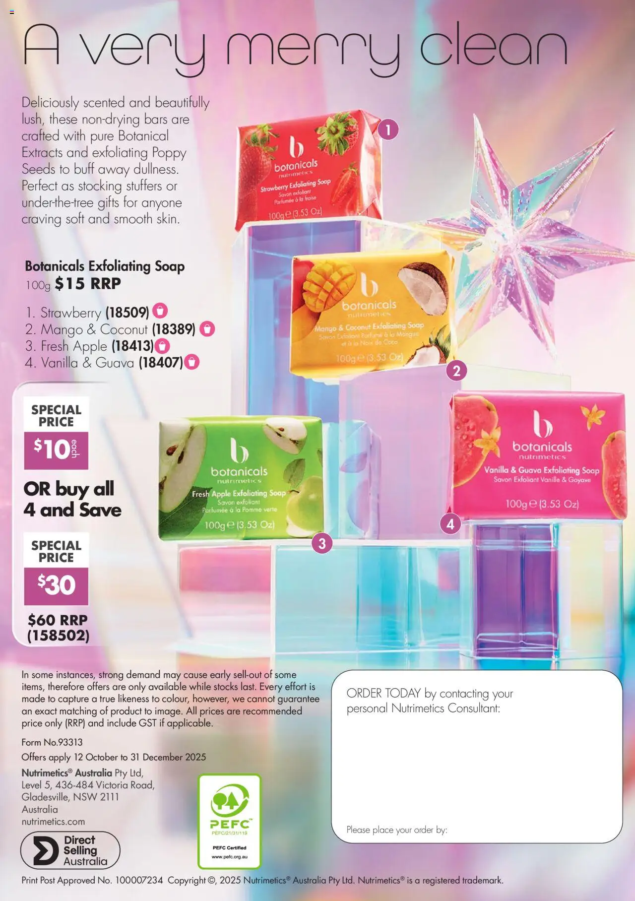 Nutrimetics catalogue - valid from 12.10.2025 | Page: 44 | Products: Soap, Seeds, Mango