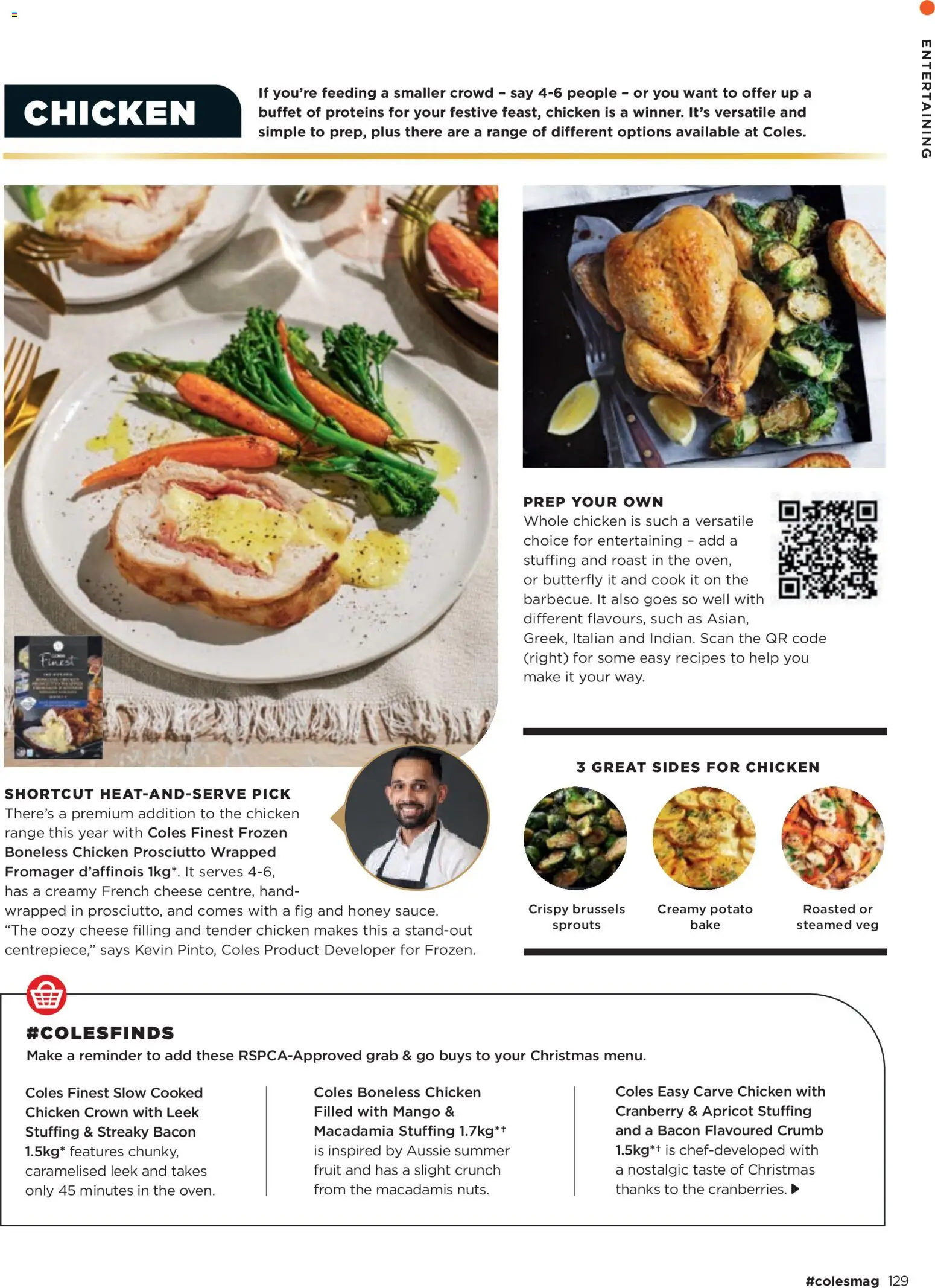 Coles catalogue - valid from 06.11.2025 | Page: 129 | Products: Honey, Chicken, Sauce, Mango