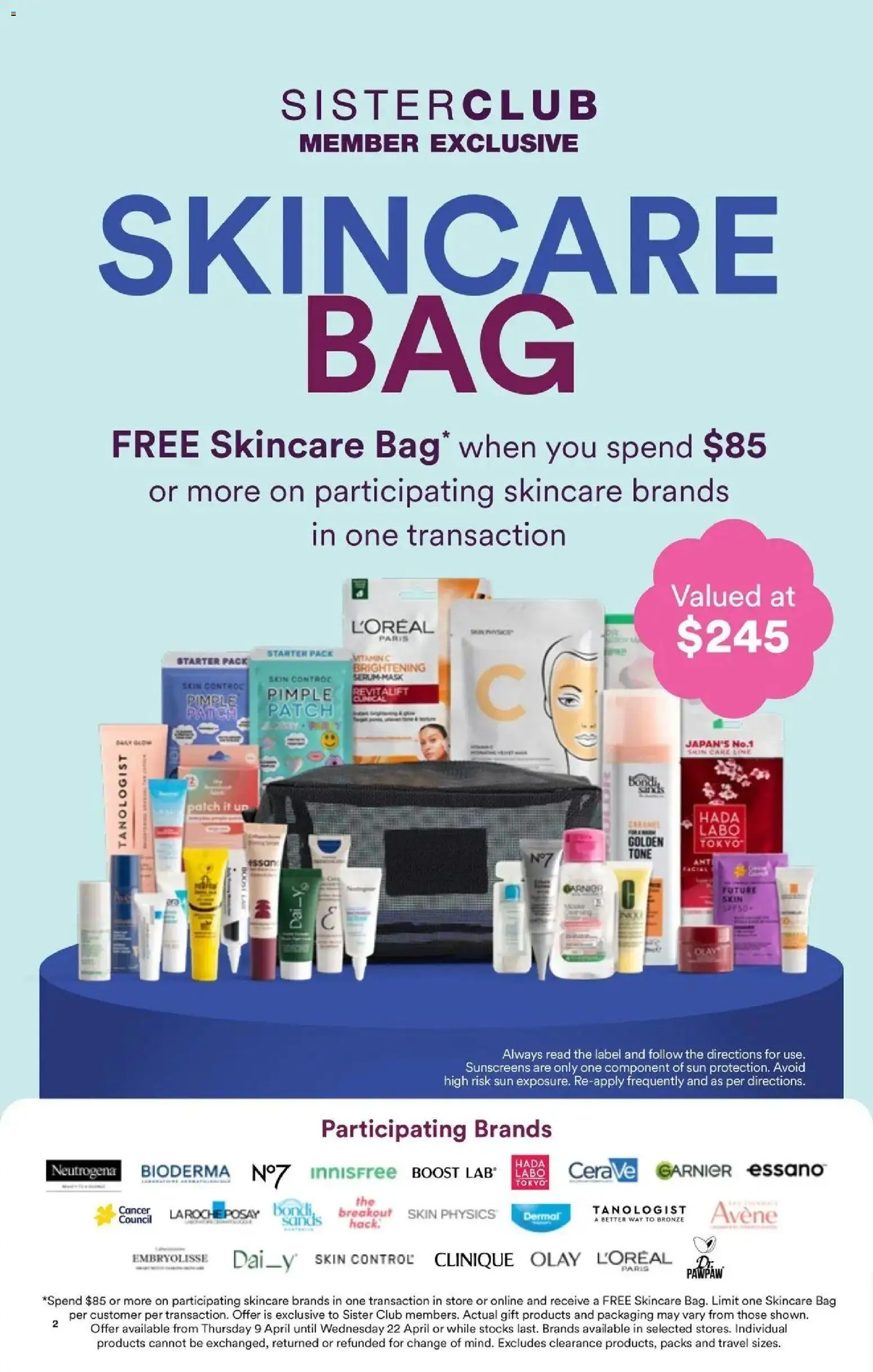 Priceline Pharmacy catalogue - valid from 08.04.2026 | Page: 2 | Products: Bag