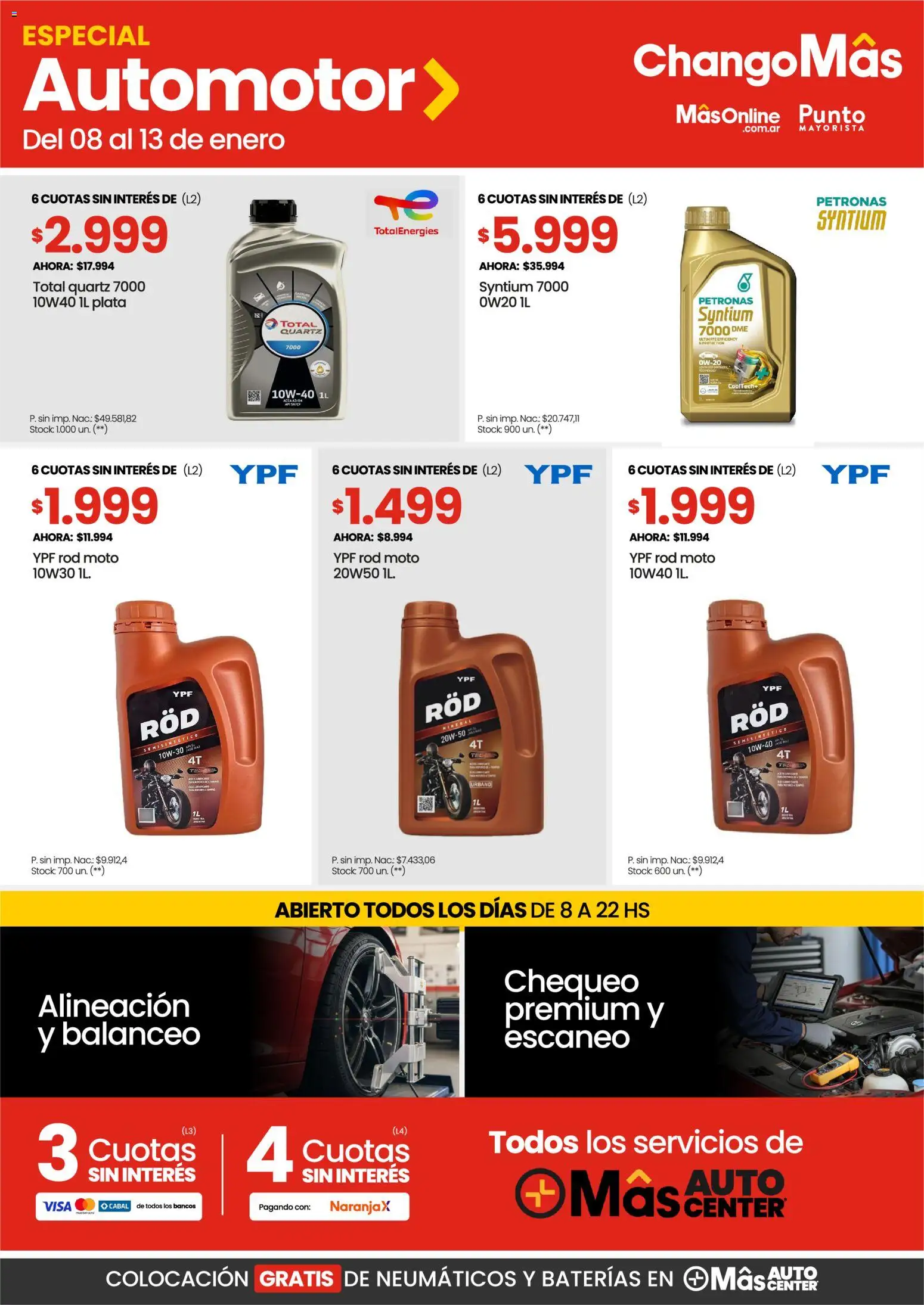 Punto Mayorista catálogo │ válido desde el 08.01.2026 | Página: 3 | Productos: Neumáticos