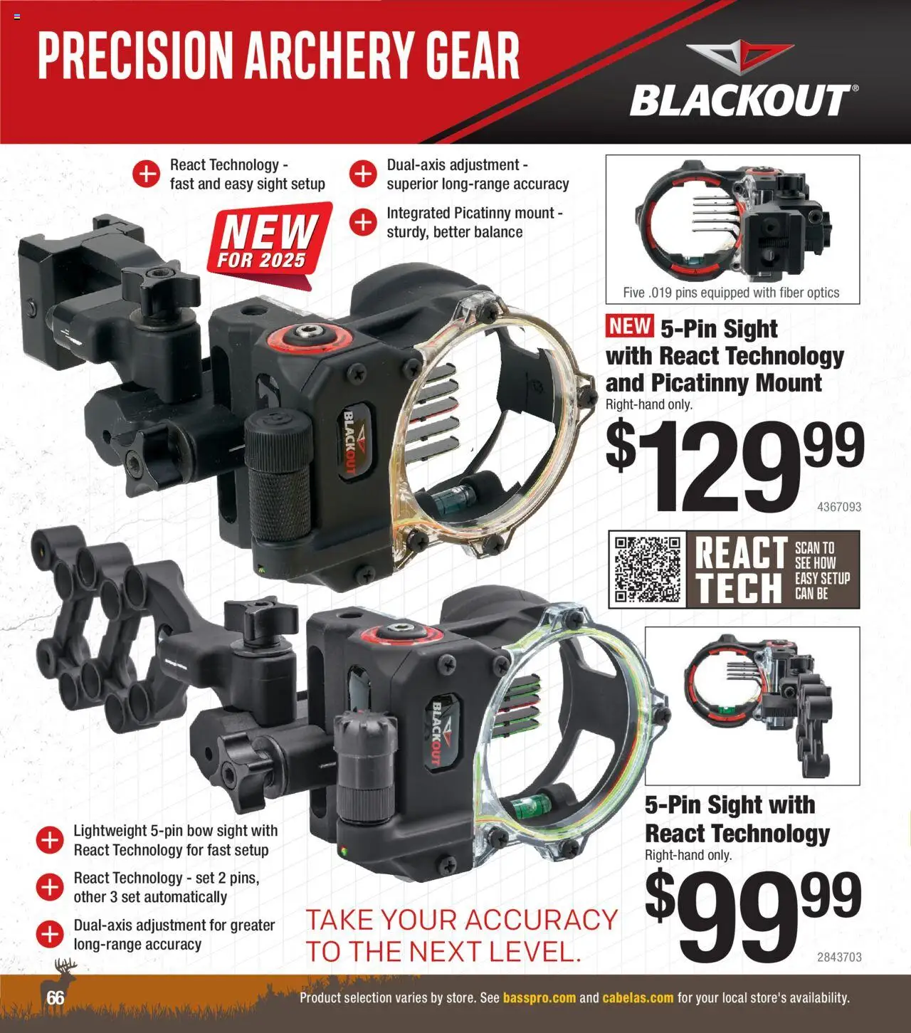 Cabela's Archery 25 - valid from 15.07.2025 | Page: 66 | Products: Bow, Archery