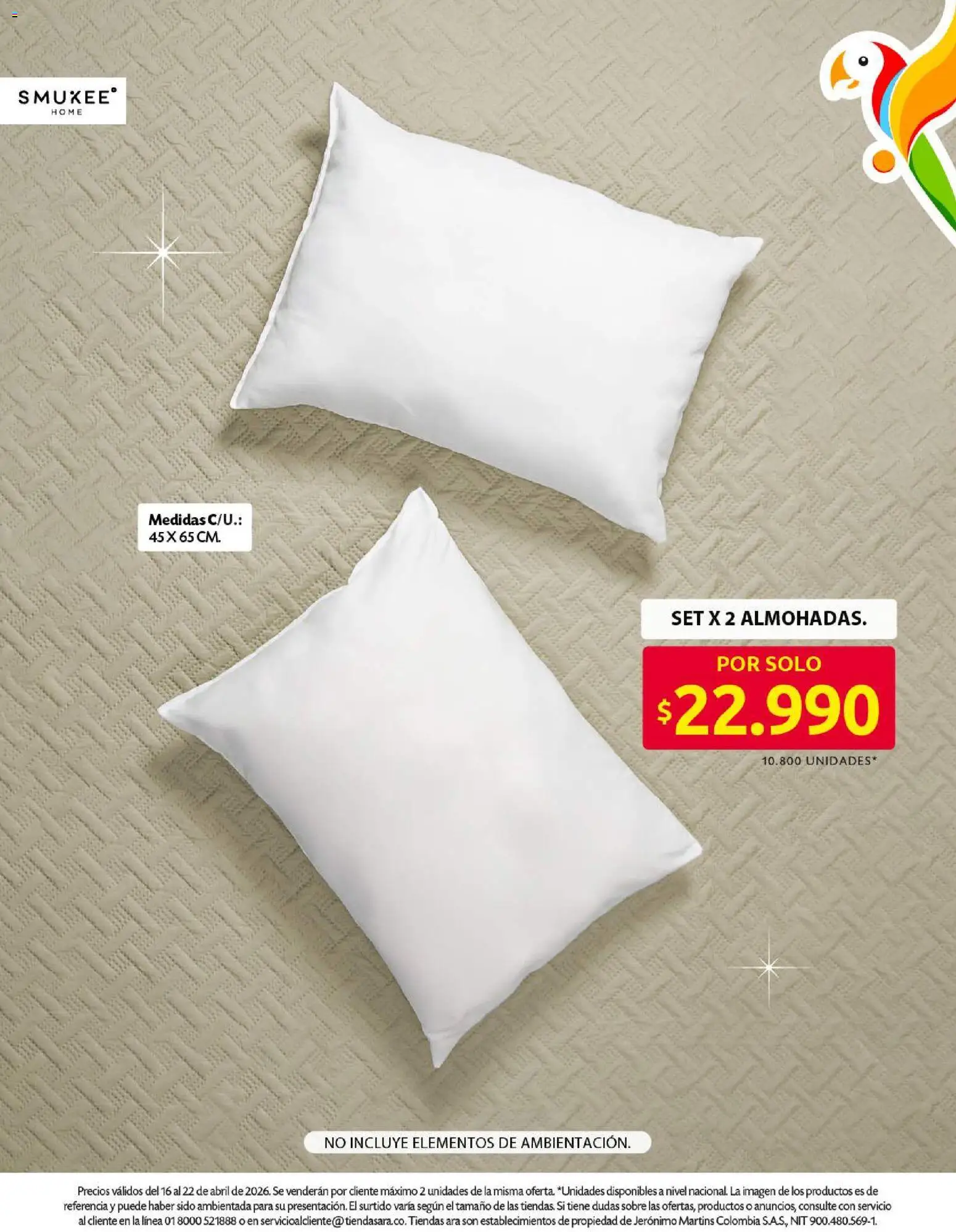 Ara revista - valida desde el 16.04.2026 | Página: 6 | Productos: Sobre