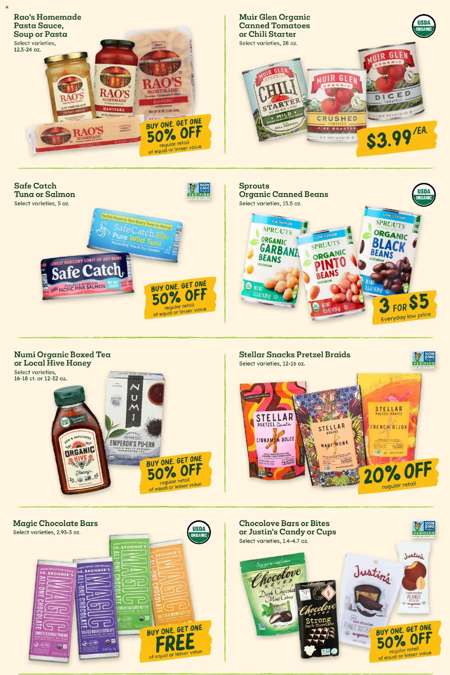 Sprouts Weekly Ad - valid from 11.02.2026 | Page: 11 | Products: Safe, Tea, Salt, Sugar
