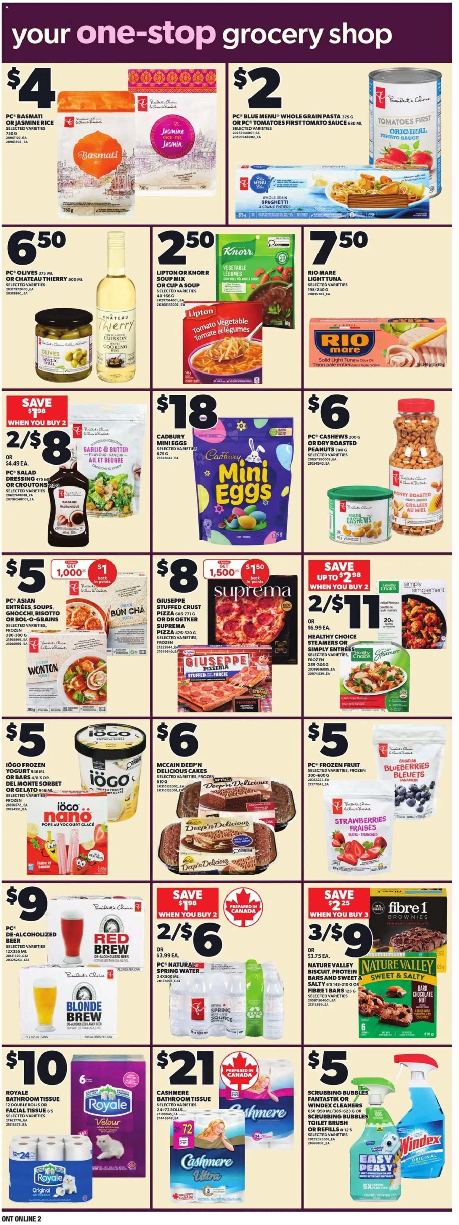 Zehrs flyer valid from 26.02.2026 | Page: 9 | Products: Rice, Brush, Beer, Chicken