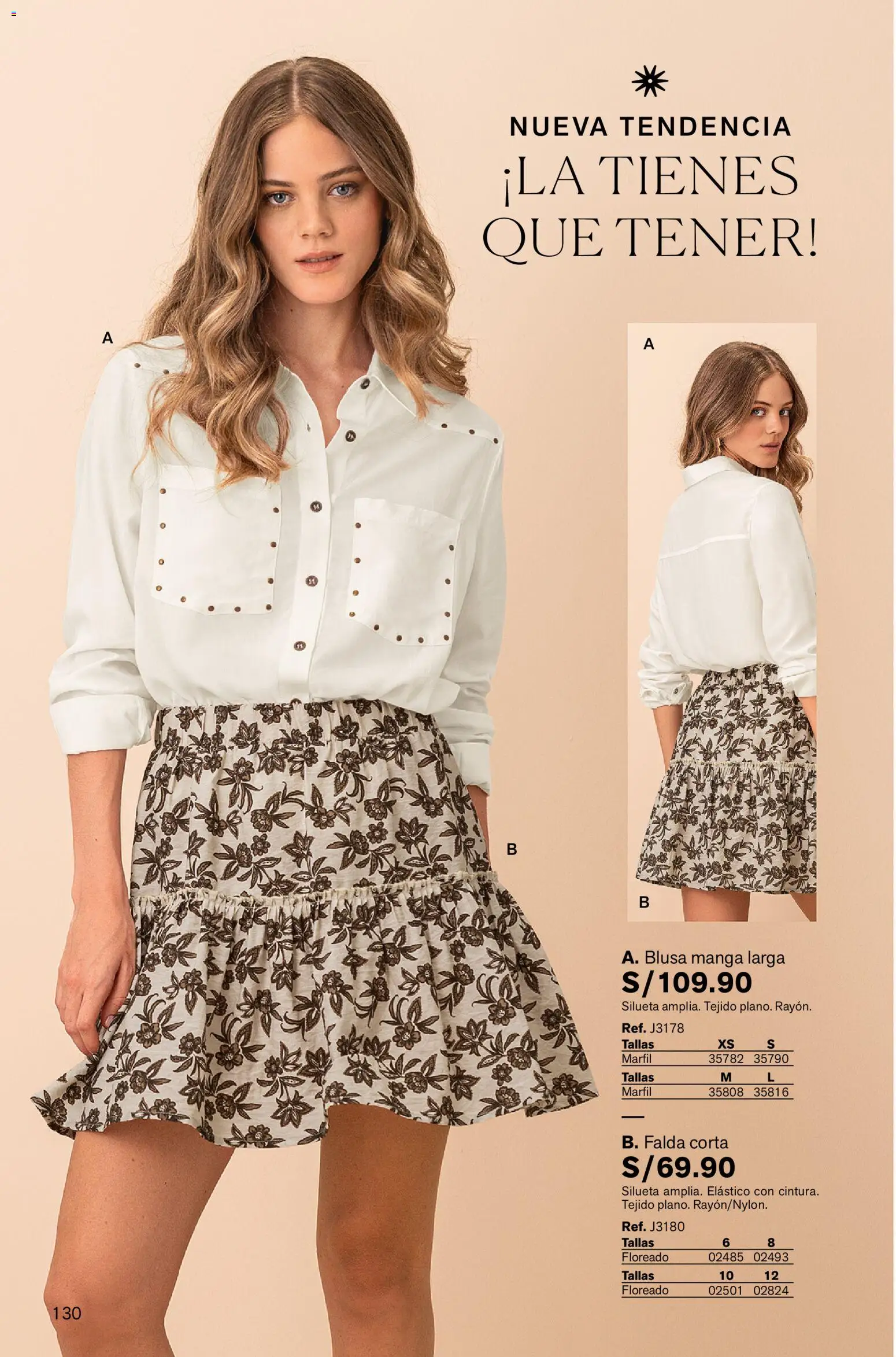 Catálogo Leonisa válido desde 23.10.2025 | Página: 130 | Productos: Falda, Blusa