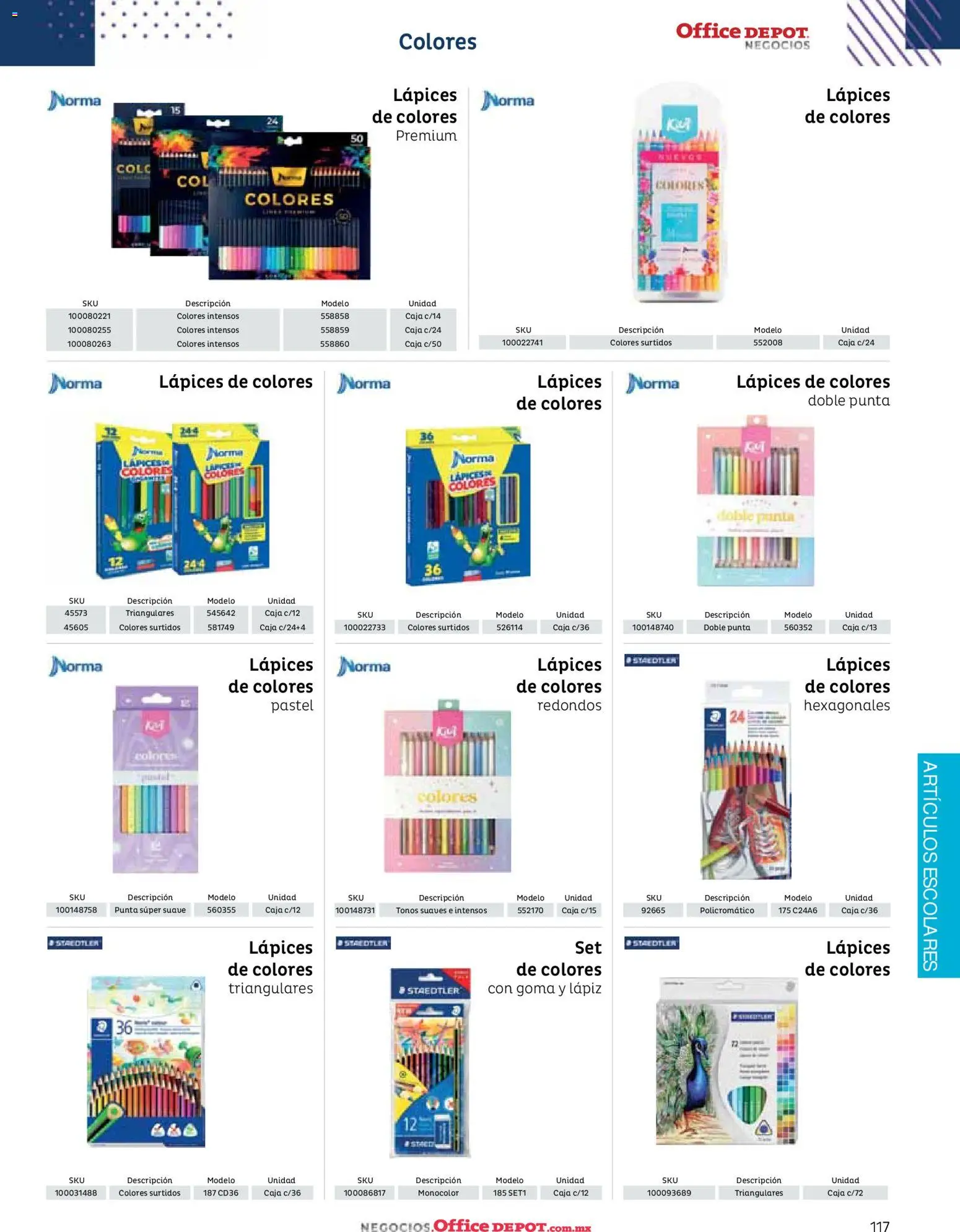 Nuevas ofertas de Office Depot válidas en toda la República Mexicana desde el 12.01.2026. ¡Encuentra las mejores ofertas en Office Depot catálogo 2026! | Página: 119 | Productos: Pastel, Caja