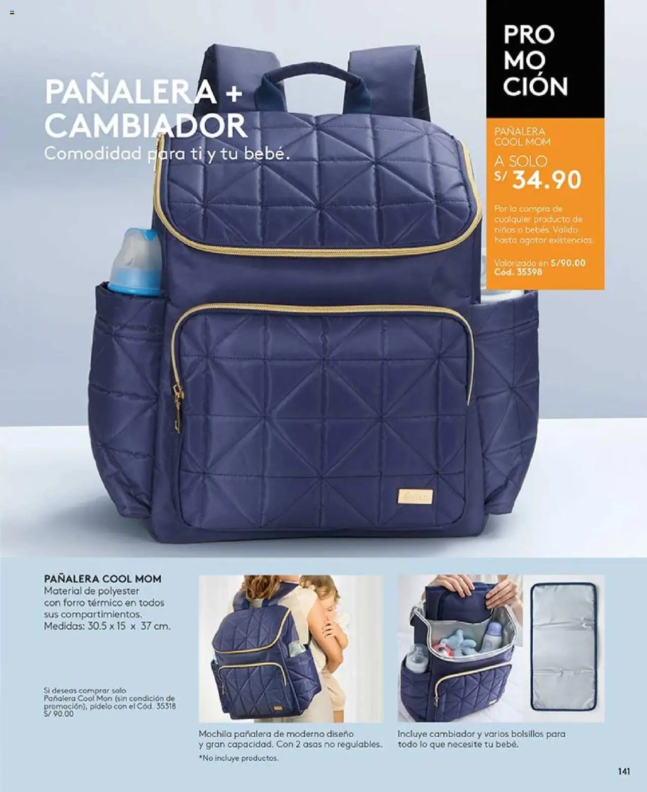 Catálogo Ésika válido desde 29.07.2025 | Página: 141 | Productos: Mochila