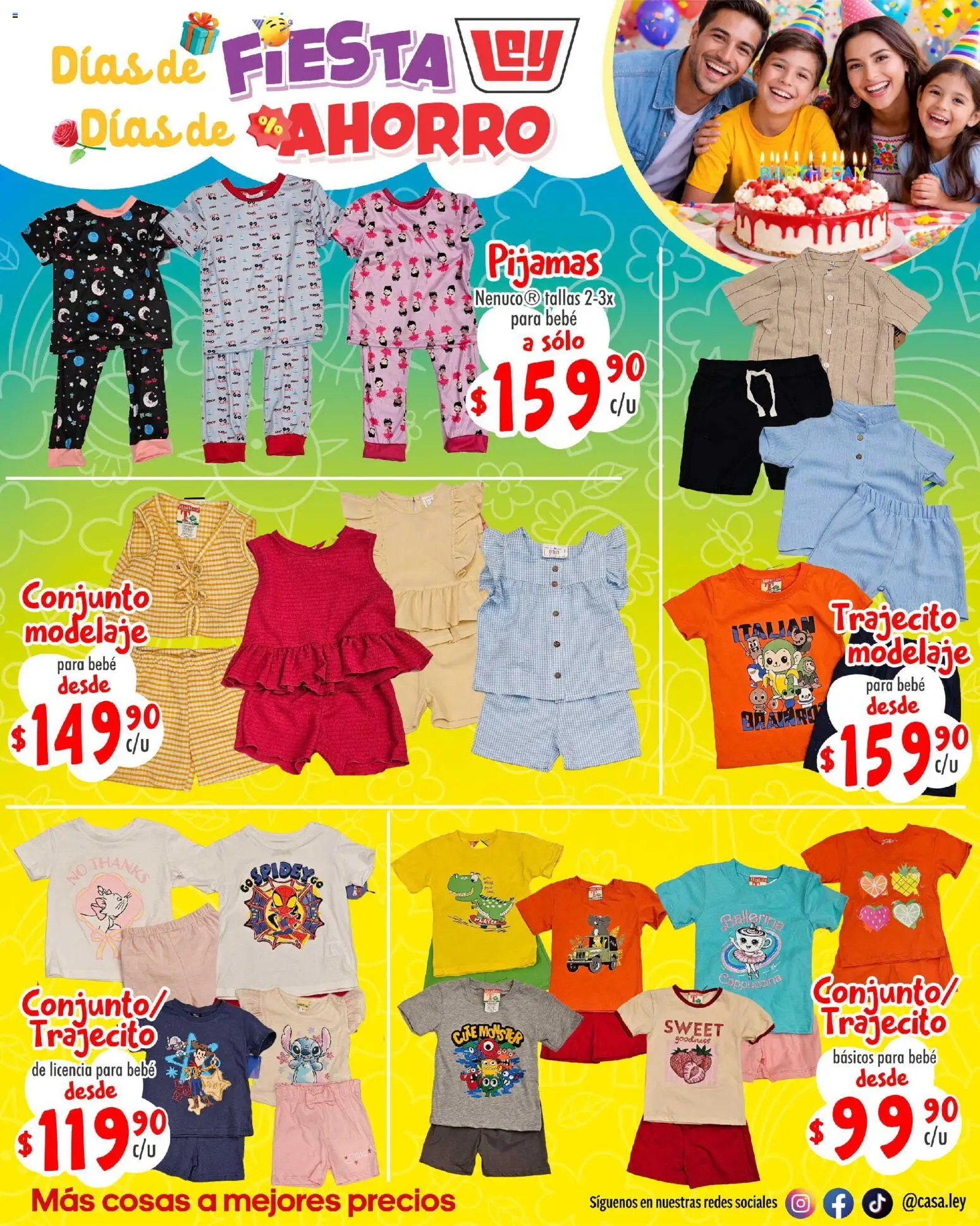 Nuevas ofertas de Casa Ley válidas en toda la República Mexicana desde el 18.04.2026. ¡Encuentra las mejores ofertas en  Casa Ley folleto Interior suple Día del Niño! | Página: 17 | Productos: Conjunto