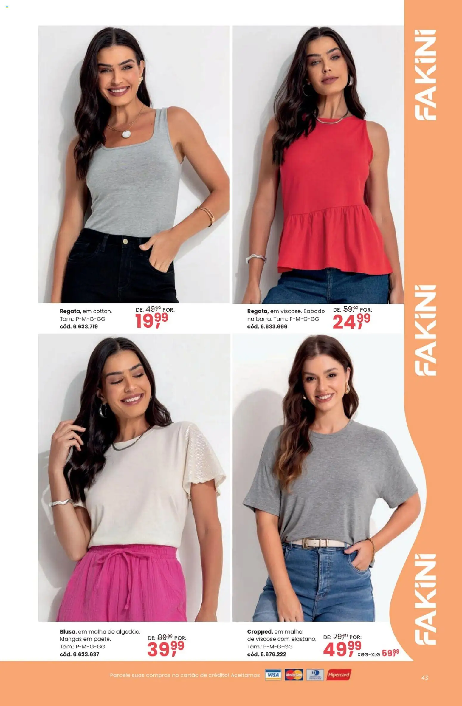 Quatro Estações Folheto - válido de 03.03.2026 | Página: 43 | Produtos: Mangas