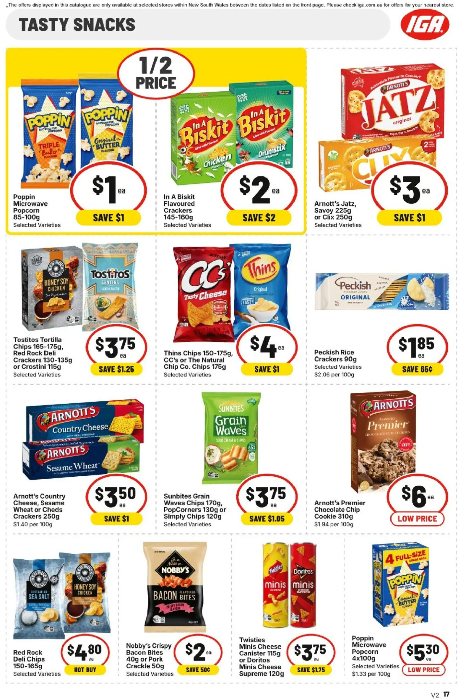 IGA catalogue - valid from 07.01.2026 | Page: 20 | Products: Butter, Popcorn, Salt, Wheat