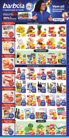 Barbosa Supermercados - Ofertas Loja Barueri - Pré-Visualização do folheto da loja Barbosa Supermercados, válido de 20.08.2025