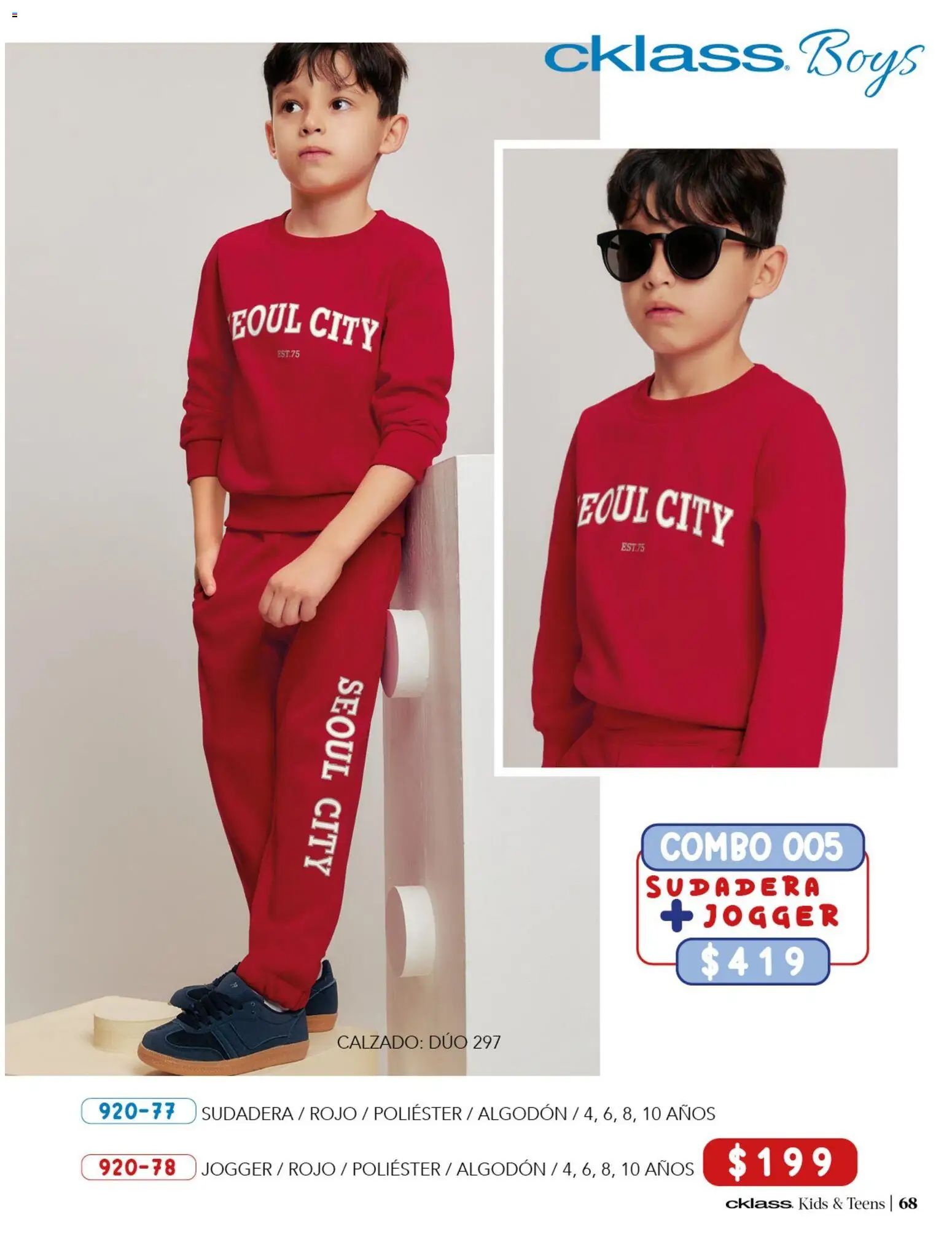 Nuevas ofertas de Cklass válidas en toda la República Mexicana desde el 02.01.2026. ¡Encuentra las mejores ofertas en Cklass catálogo Kids Niña! | Página: 190 | Productos: Algodón, Sudadera