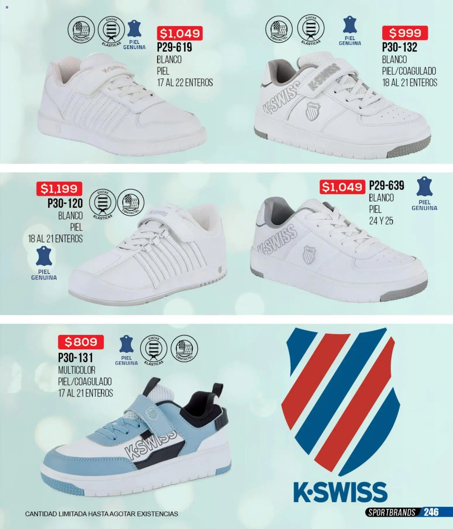 Nuevas ofertas de Cklass válidas en toda la República Mexicana desde el 12.01.2026. ¡Encuentra las mejores ofertas en Cklass catálogo Mega Ofertas Calzado! | Página: 247 | Productos: Cinta