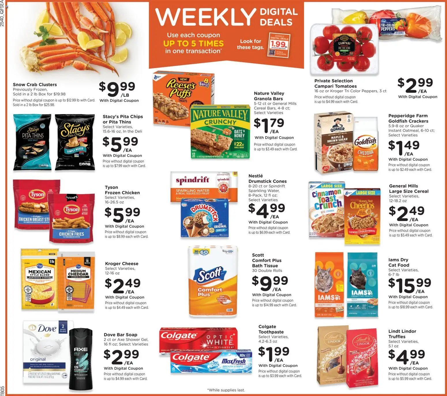 QFC Weekly Ad - WA - valid from 05.11.2025 | Page: 3 | Products: Axe, Bath, Salt, Sugar