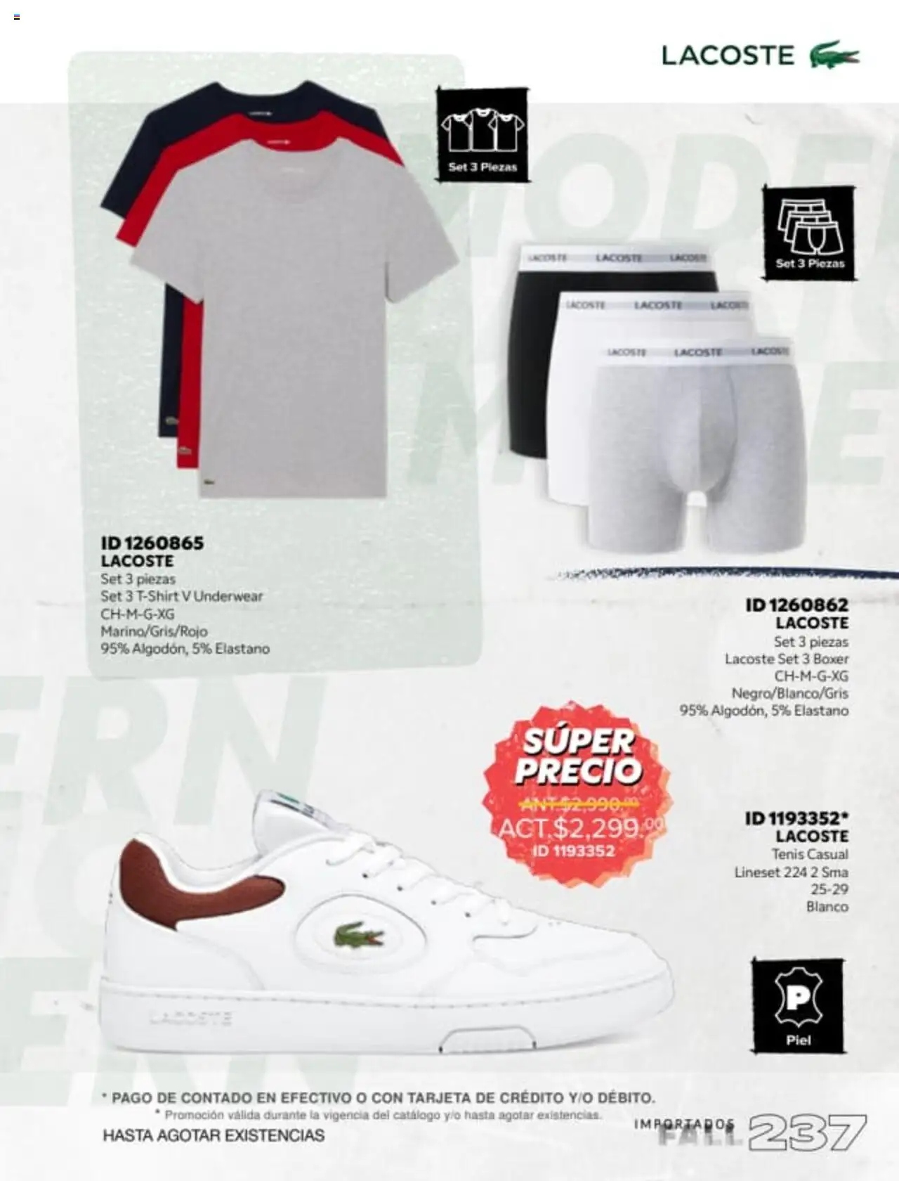 Nuevas ofertas de Price Shoes válidas en toda la República Mexicana desde el 18.08.2025. ¡Encuentra las mejores ofertas en Price Shoes - Catálogo Fall Importados! | Página: 237 | Productos: Tenis