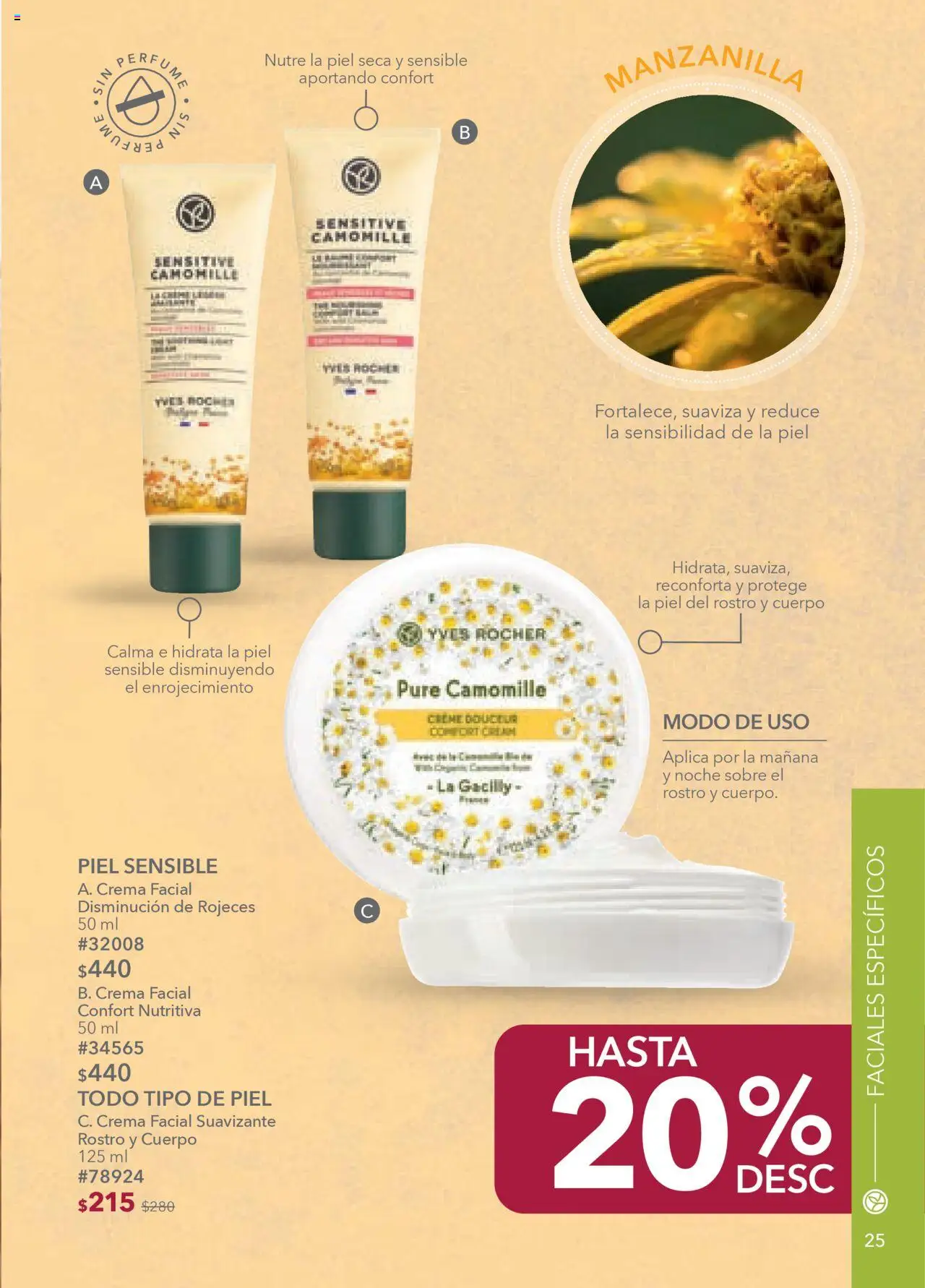 Nuevas ofertas de Yves Rocher válidas en toda la República Mexicana desde el 05.08.2025. ¡Encuentra las mejores ofertas en Yves Rocher - Campaña 11 2025! | Página: 25 | Productos: Crema, Suavizante, Perfume, Sobre
