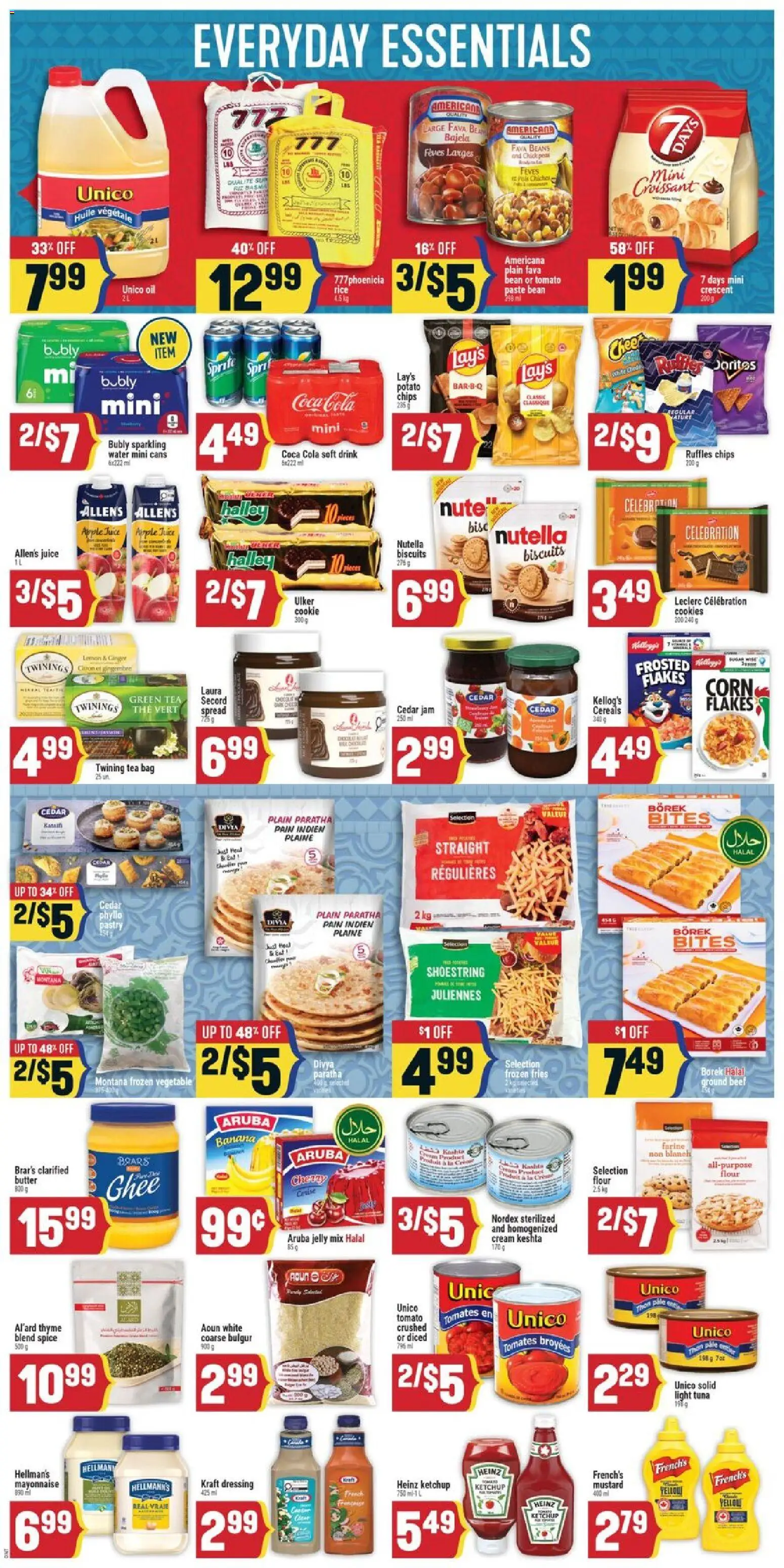 Adonis flyer valid from 09.04.2026 | Page: 6 | Products: Rice, Beef, Cream, Juice