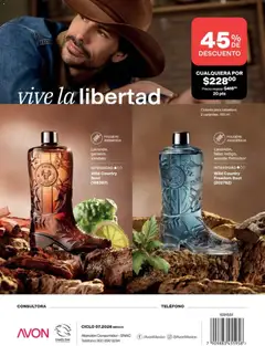Vista previa de AVON campaña 7 2026, nuevo folleto de la tienda, válido en México a partir del 24.04.2026 | Página: 188 | Productos: Teléfono
