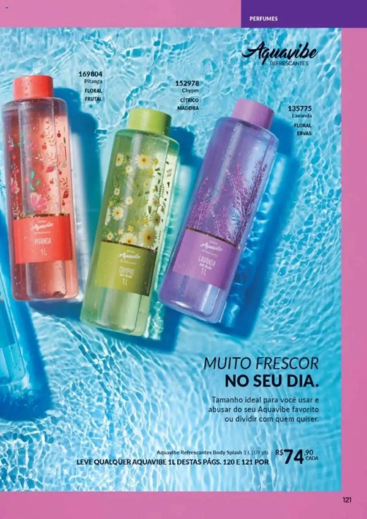 Avon Folheto - válido de 26.09.2025 | Página: 121 | Produtos: Perfumes, Body