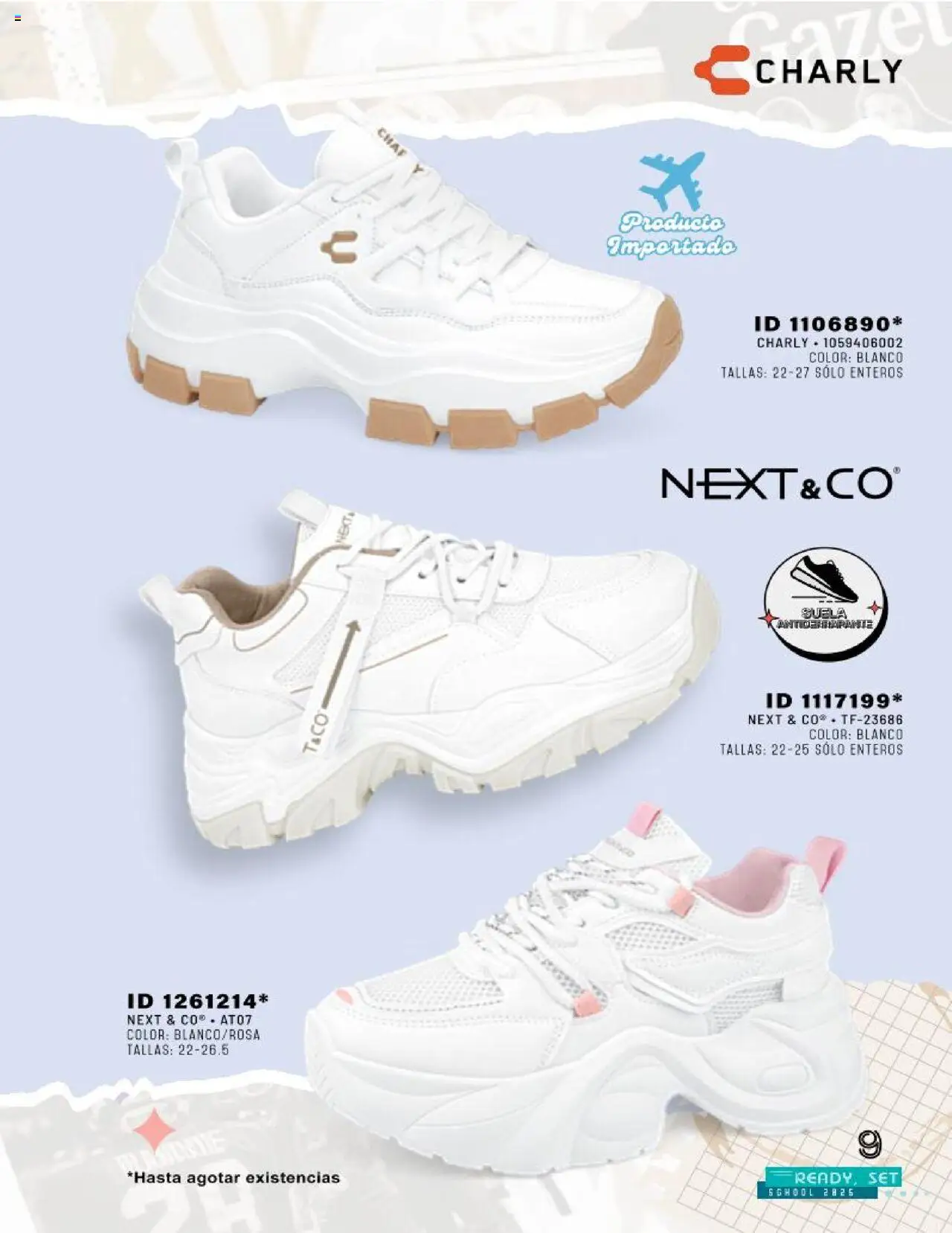 Nuevas ofertas de Price Shoes válidas en toda la República Mexicana desde el 26.08.2025. ¡Encuentra las mejores ofertas en Price Shoes - Catálogo Ready for School ! | Página: 9