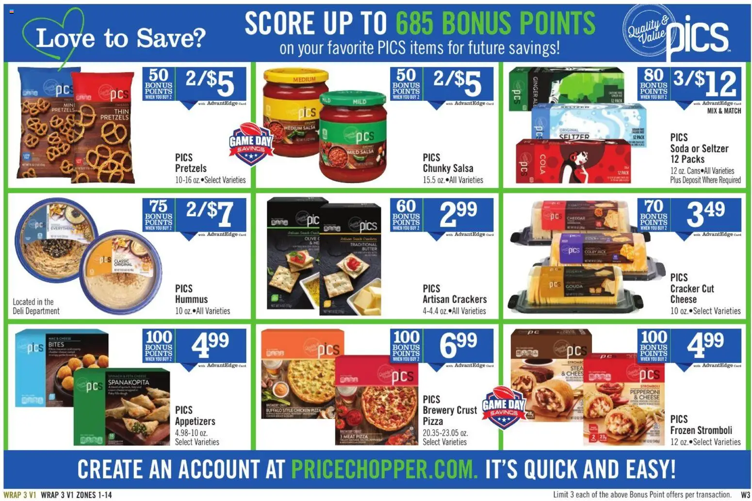 Price Chopper - Weekly Ad - valid from 18.01.2026 | Page: 15 | Products: Ginger, Butter, Cheese, Pizza
