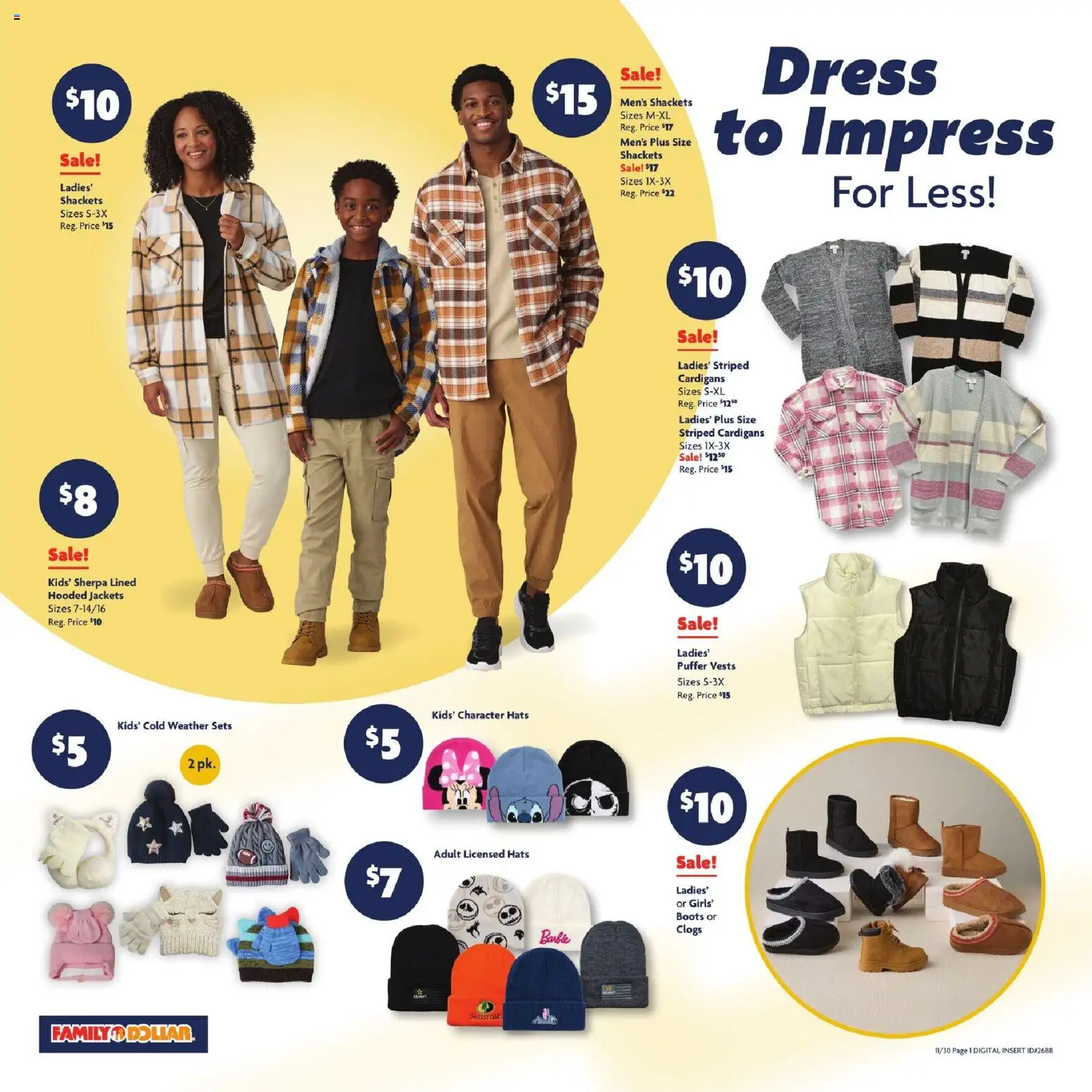 Family Dollar Weekly Ad - valid from 30.11.2025 | Page: 9 | Products: Boots, Dress