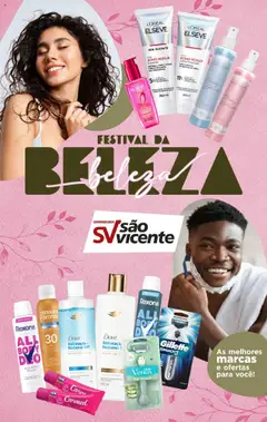 Supermercados São Vicente - Ofertas Festival da Beleza - Pré-Visualização do folheto da loja Supermercados São Vicente, válido de 15.10.2025 | Página: 1