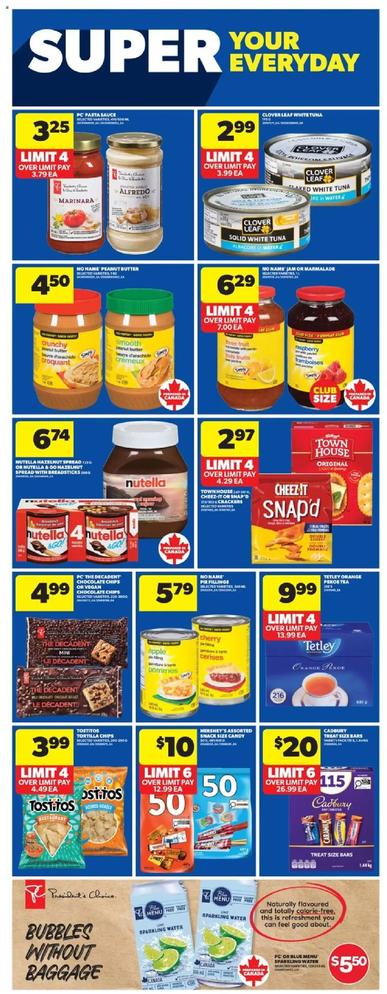 Real Canadian Superstore flyer valid from 18.09.2025 | Page: 24 | Products: Chips, PC, Cheese, Chocolate