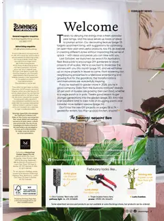 Preview of Catalogue Bunnings Warehouse February - valid from 01.02.2026 | Page: 7 | Products: Pizza, Tools