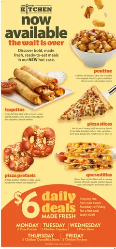 Preview of Save on foods weekly flyer / circulaire from shop Save on foods valid from 16.04.2026 | Page: 12 | Products: Beef, Case, Pizza, Chicken