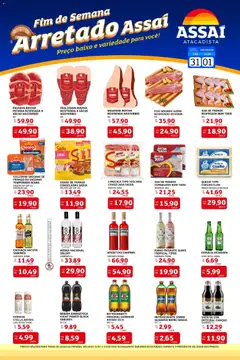 Encarte Assaí Atacadista - PB - Pré-Visualização do folheto da loja Assaí Atacadista, válido de 31.01.2026