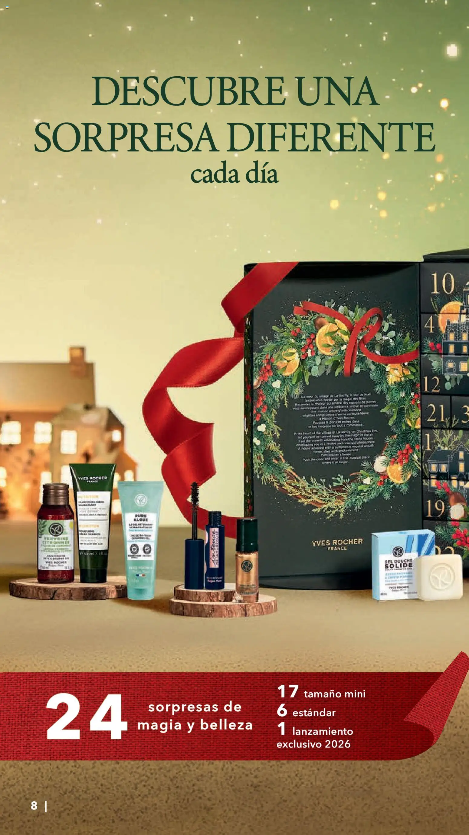 Nuevas ofertas de Yves Rocher válidas en toda la República Mexicana desde el 23.12.2025. ¡Encuentra las mejores ofertas en Yves Rocher catálogo La Magia de los Regalos Continúa! | Página: 8