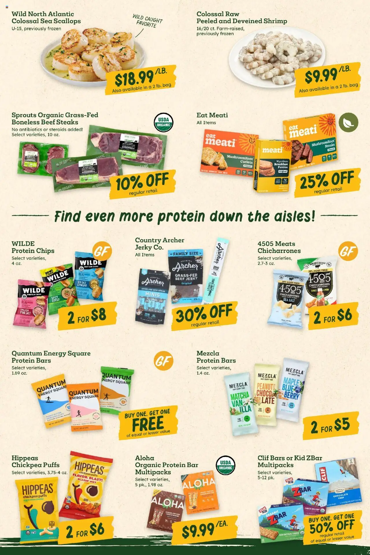 Sprouts Weekly Ad - valid from 10.09.2025 | Page: 3 | Products: Butter, Chocolate, Salt, Chocolate Chip