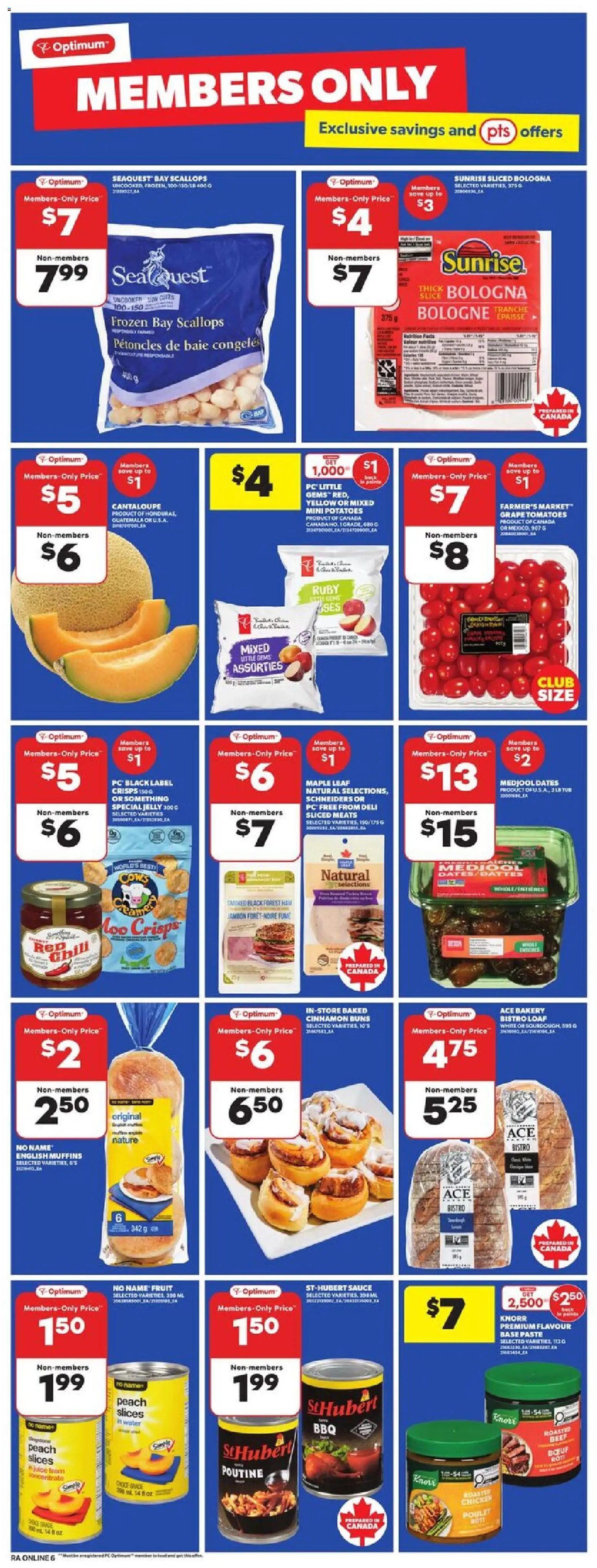 Atlantic Superstore flyer valid from 27.11.2025 | Page: 14 | Products: Beef, PC, Ham, Tomatoes