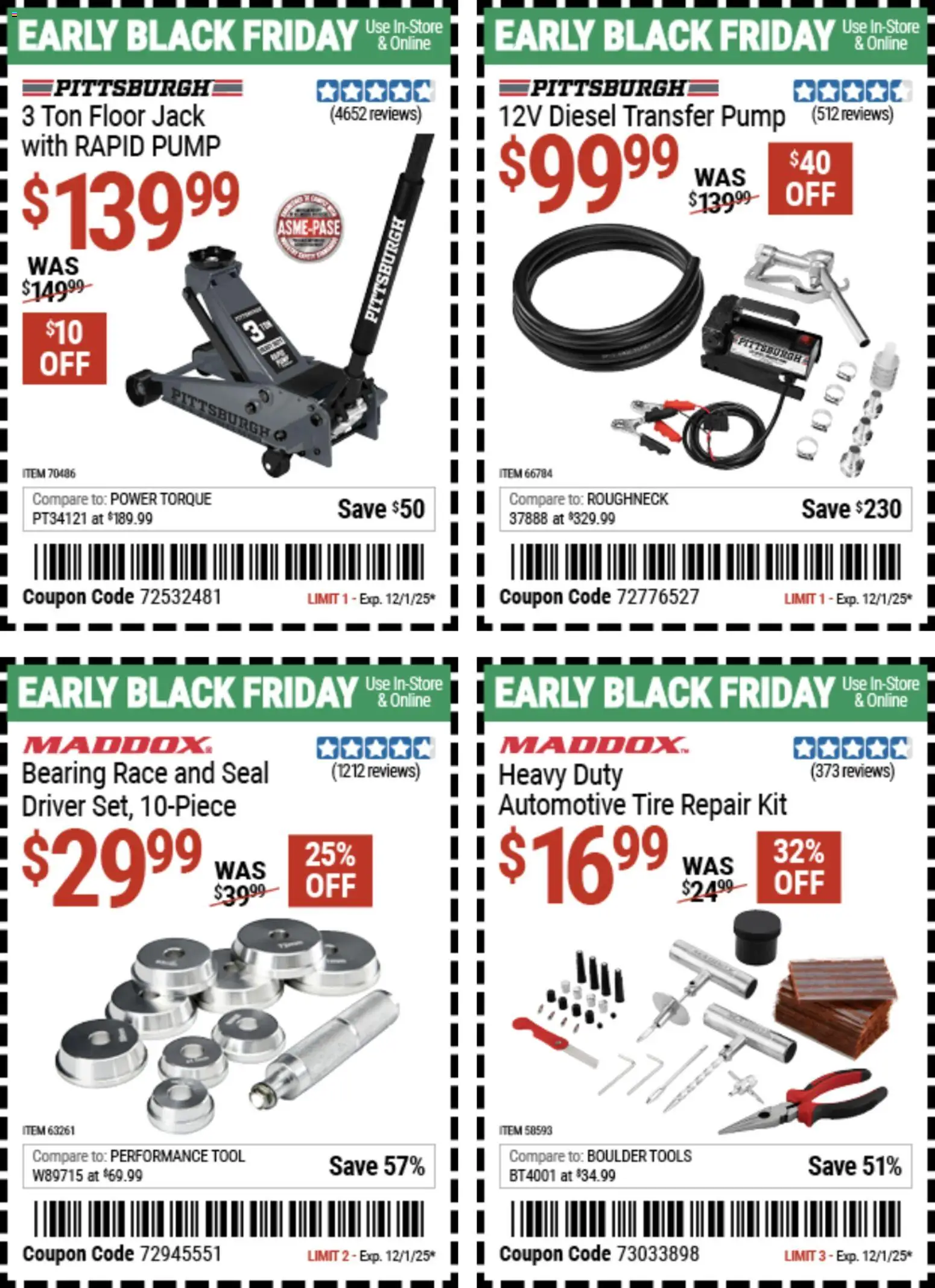 Harbor Freight Early Black Friday - valid from 10.11.2025 | Page: 31