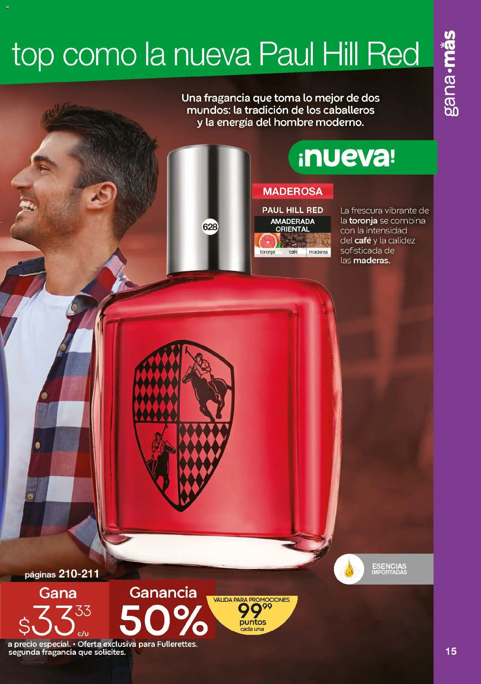 Nuevas ofertas de Fuller válidas en toda la República Mexicana desde el 04.03.2026. ¡Encuentra las mejores ofertas en Fuller Gana Mas C24 2026! | Página: 15 | Productos: Toronja, Café, Esencias, Top