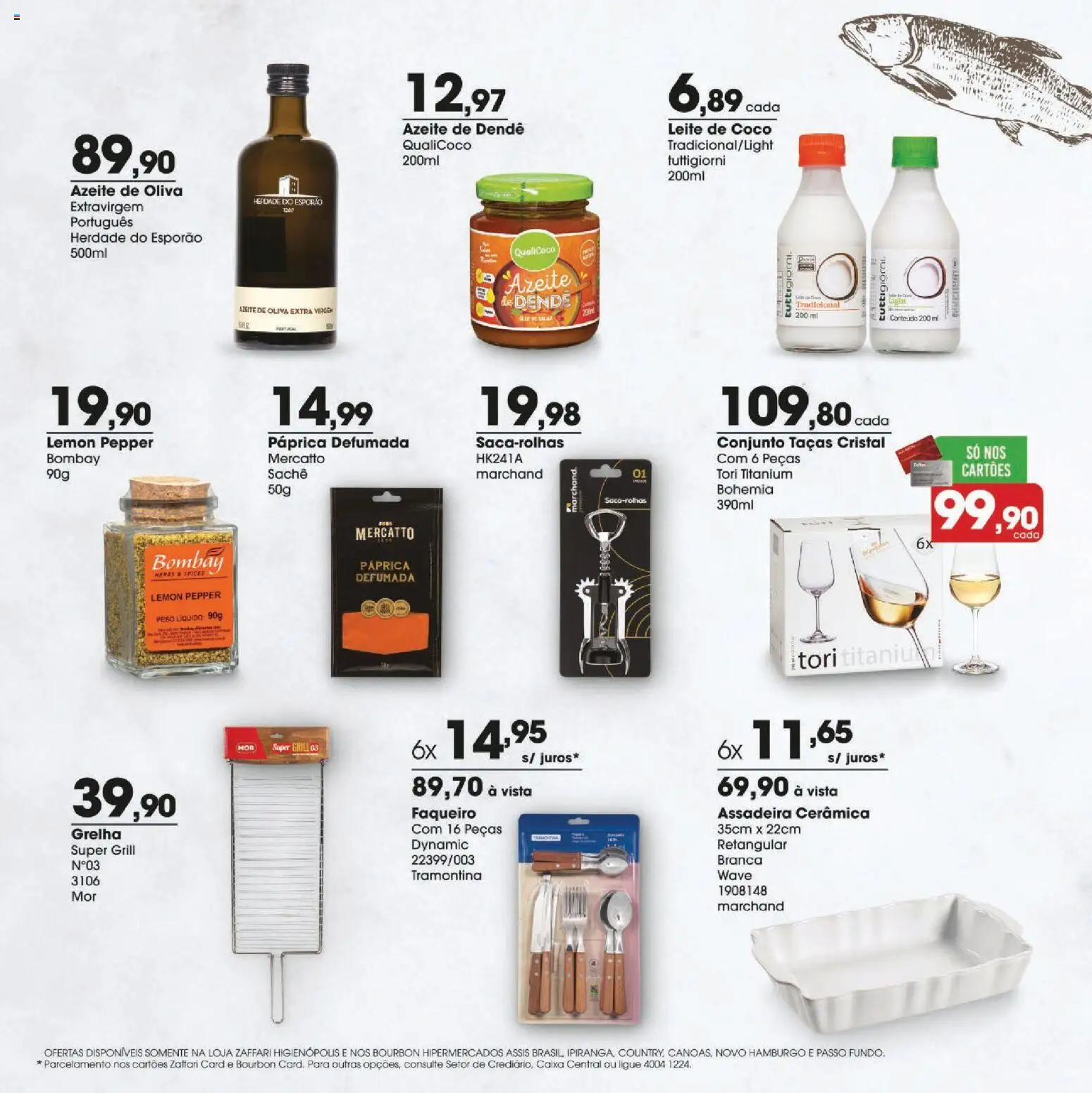 Zaffari Folheto - válido de 26.03.2026 | Página: 7 | Produtos: Coco, Taças, Caixa, Leite