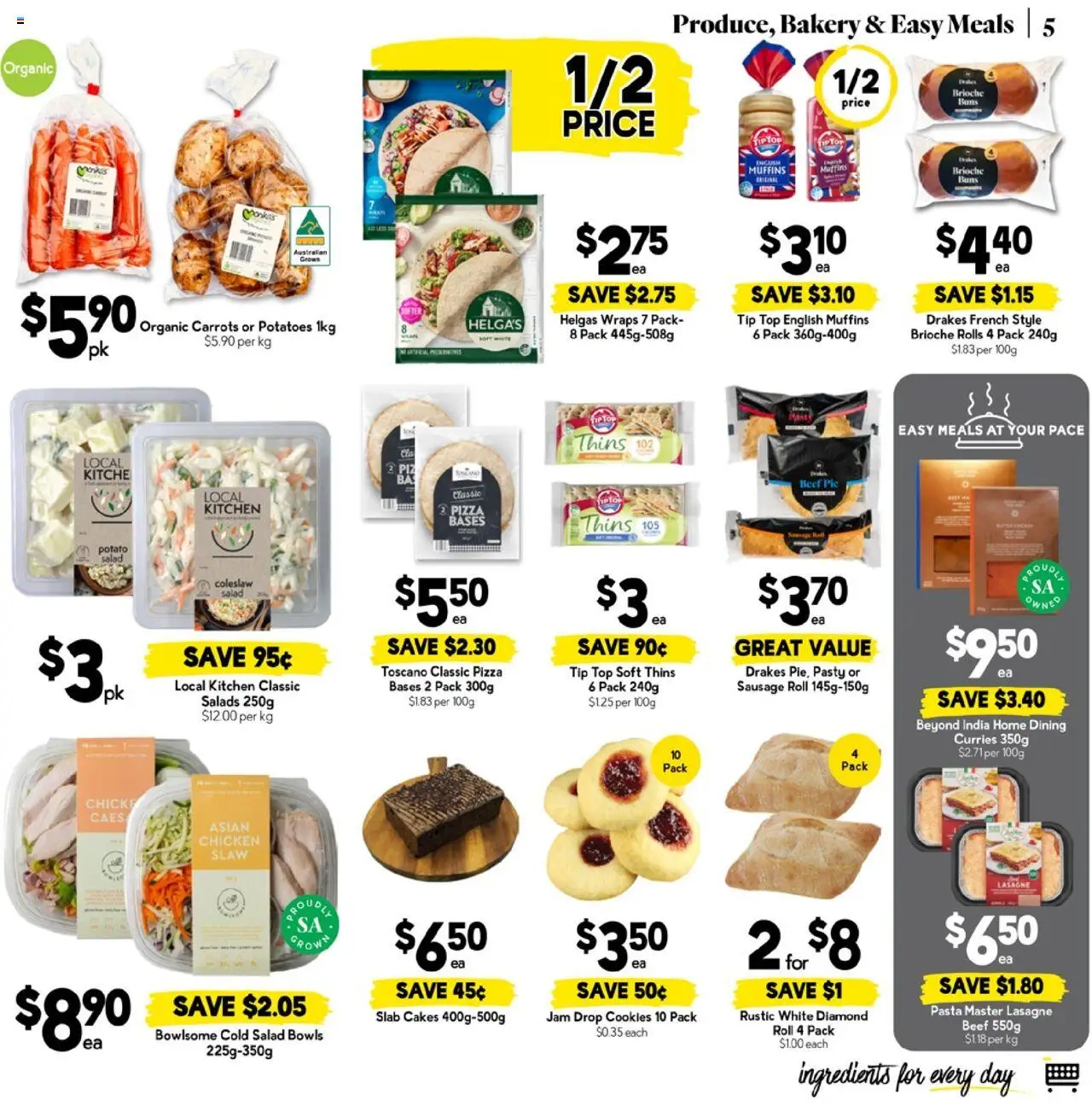 Drakes catalogue - valid from 17.09.2025 | Page: 5 | Products: Diamond, Pizza, Beef, Pasta
