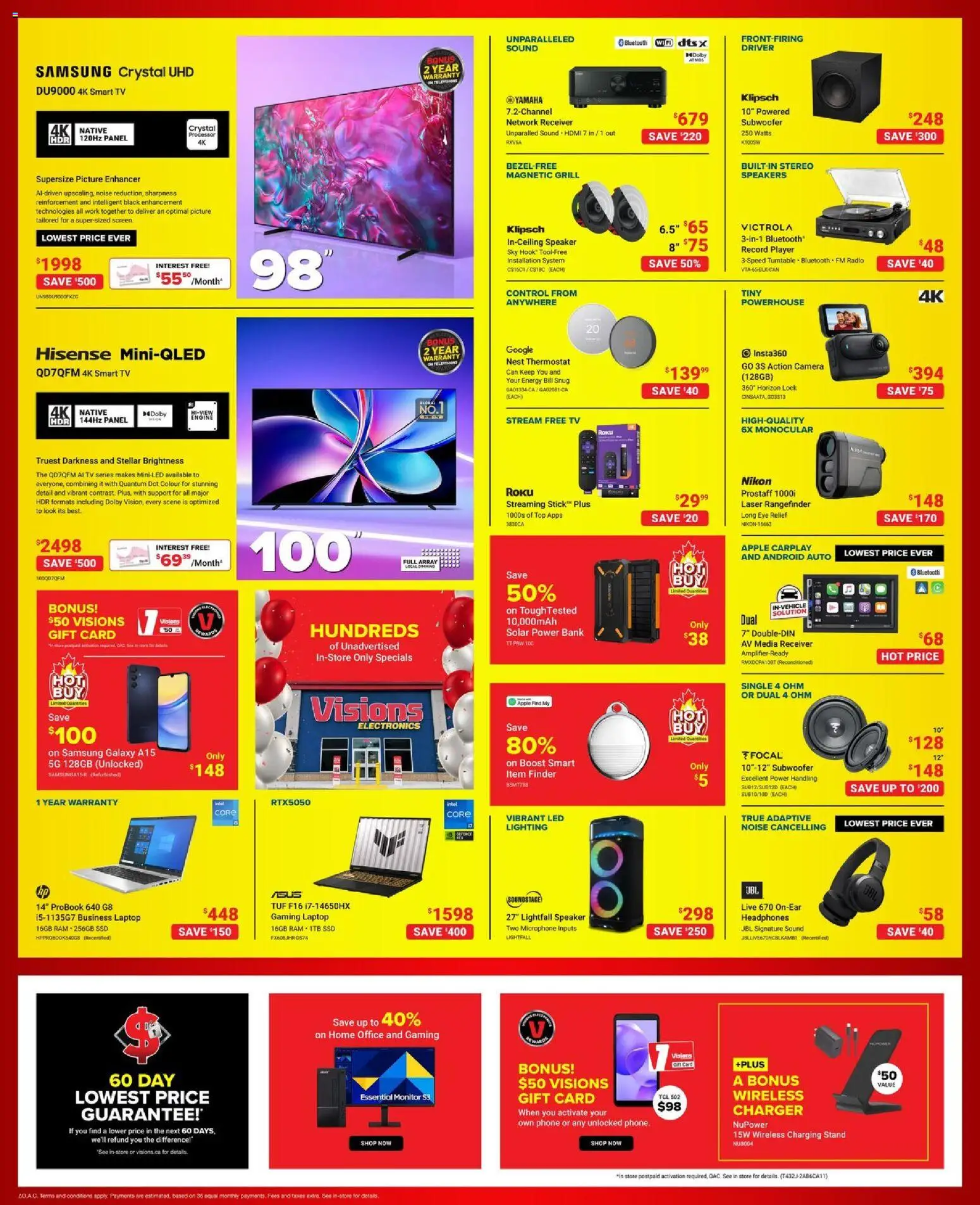 Visions flyer valid from 10.04.2026 | Page: 3 | Products: Phone, Player, Camera, Speaker