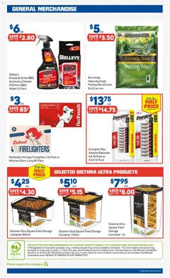 Preview of Foodland  Catalogue  - valid from 21.01.2026 | Page: 36 | Products: Gloves, Batteries, Bag, Safe