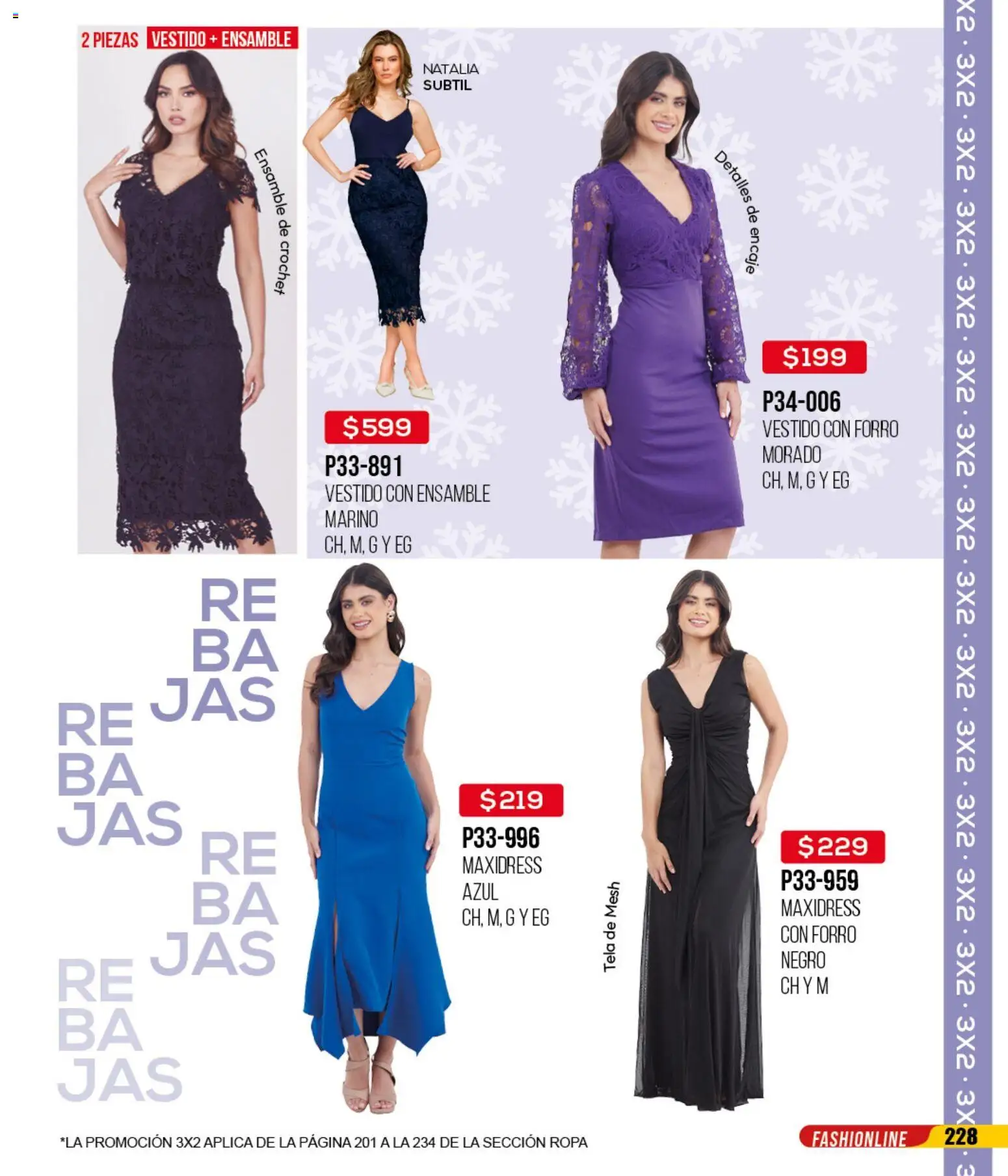 Nuevas ofertas de Cklass válidas en toda la República Mexicana desde el 02.01.2026. ¡Encuentra las mejores ofertas en Cklass catálogo Rebajas de Inicio de Año Ropa! | Página: 229 | Productos: Ropa, Vestido