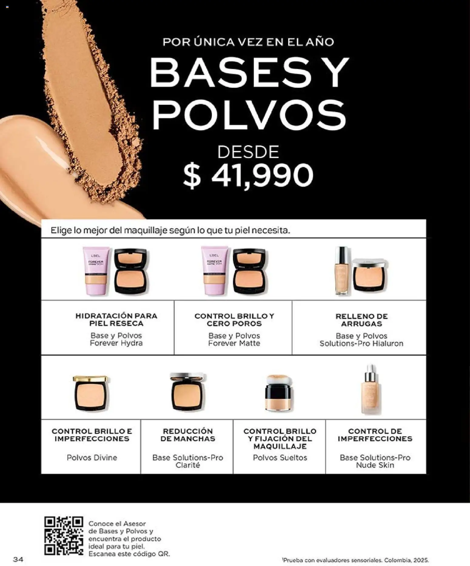 L'Bel revista - valida desde el 03.11.2025 | Página: 34 | Productos: Brillo, Maquillaje