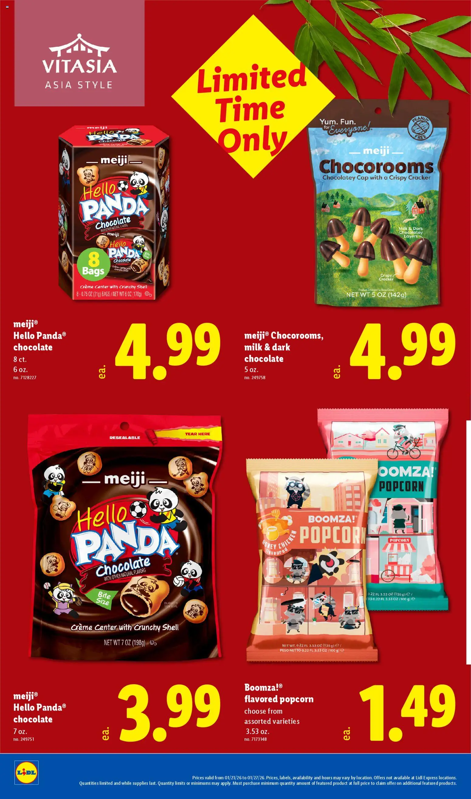 Lidl Weekly Ad - valid from 21.01.2026 | Page: 10 | Products: Milk, Chocolate, Cap