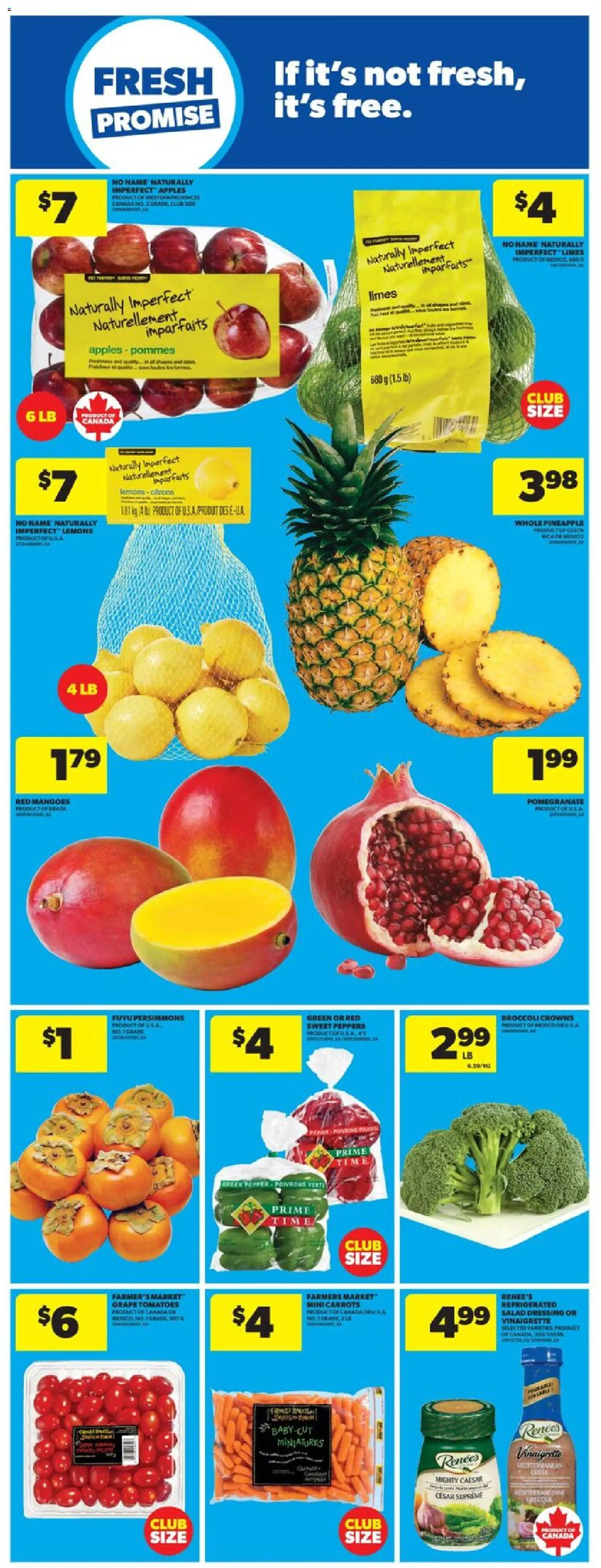 Real Canadian Superstore flyer valid from 20.11.2025 | Page: 13 | Products: Pineapple, Salad, Apples, Tomatoes