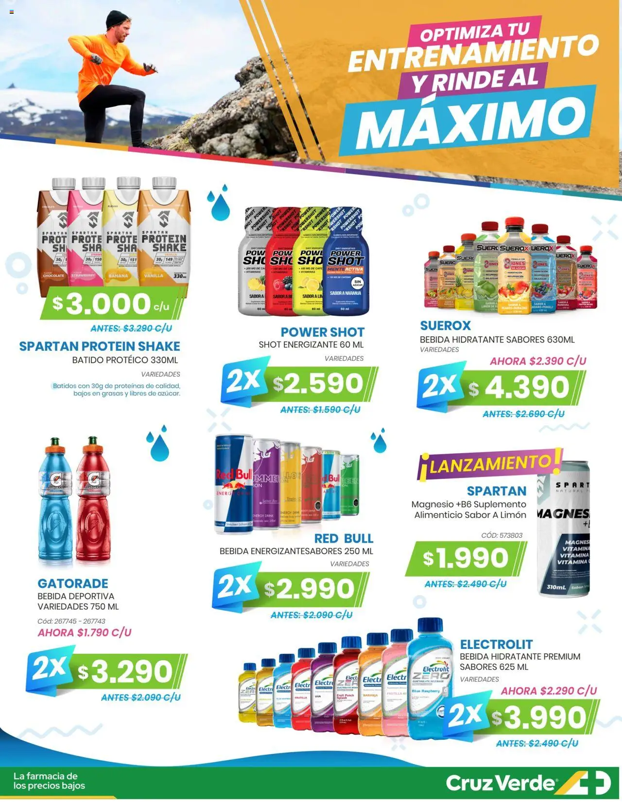 Bebestibles y Snacks Cruz Verde │ válido desde el 01.08.2025 | Página: 3 | Productos: Limón, Café, Frutilla, Azucar