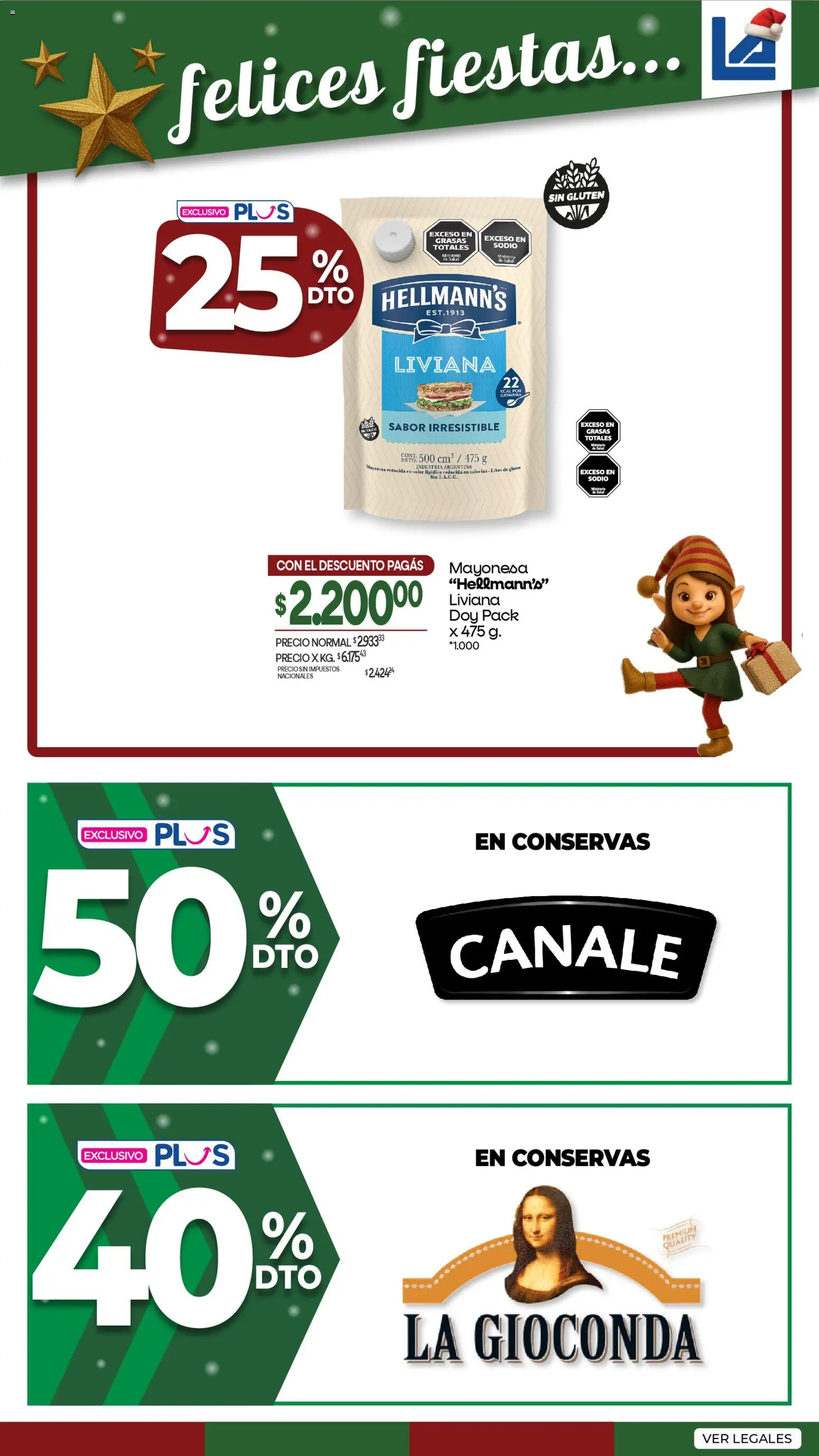 La Anonima catálogo │ válido desde el 11.12.2025 | Página: 7 | Productos: Mayonesa