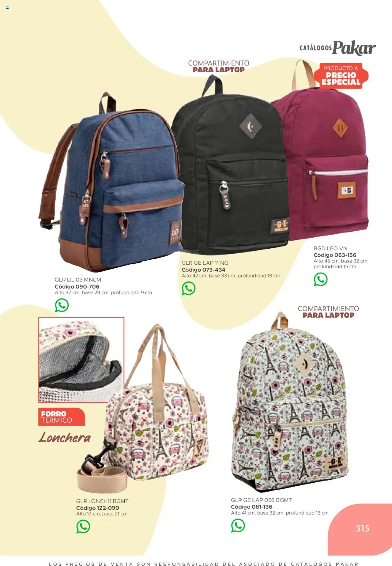 Nuevas ofertas de SC Pakar válidas en toda la República Mexicana desde el 24.07.2025. ¡Encuentra las mejores ofertas en SC Pakar - Catálogo Casual otoño / invierno! | Página: 315